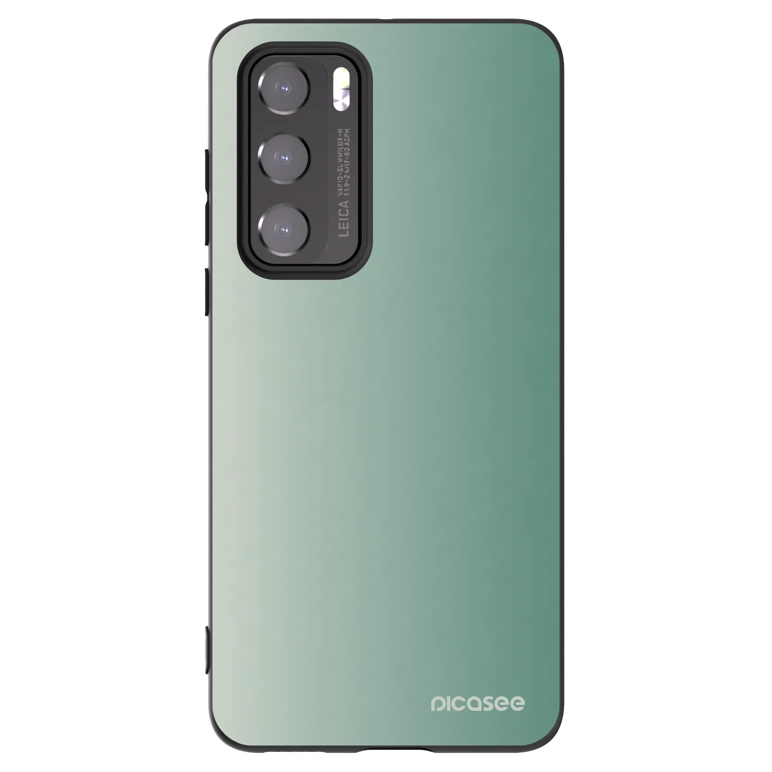 Picasee silikonski črni ovitek za Huawei P40 - Misty Sage