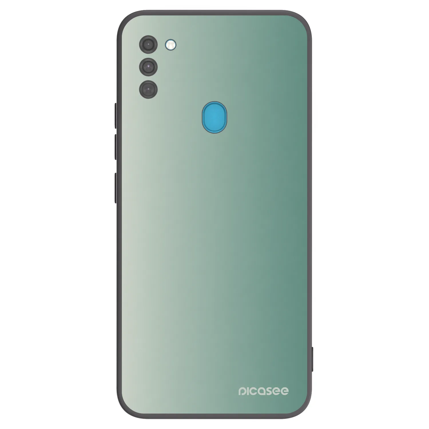 Picasee silikonski črni ovitek za Samsung Galaxy M11 - Misty Sage