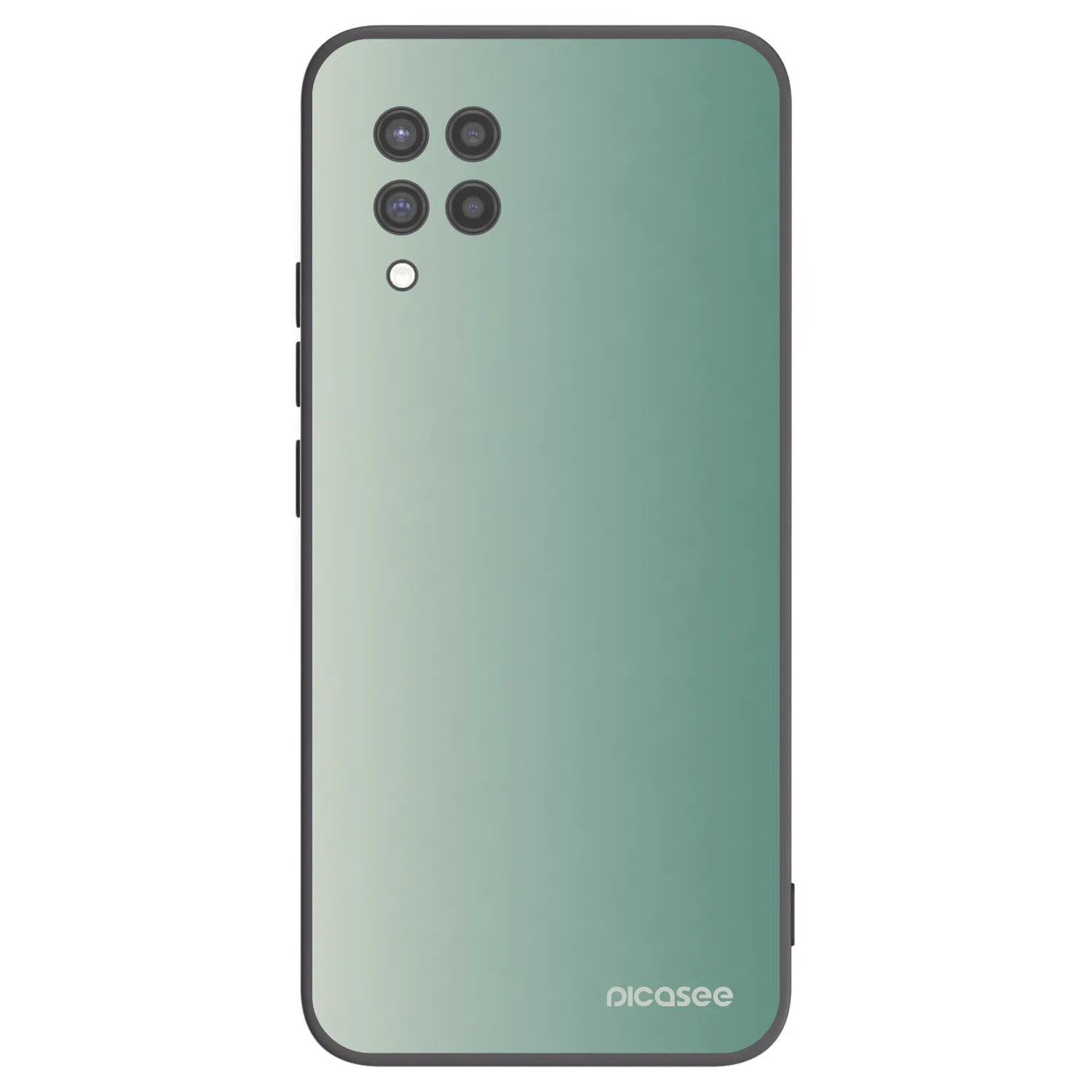 Picasee silikonski črni ovitek za Samsung Galaxy A42 A426B - Misty Sage
