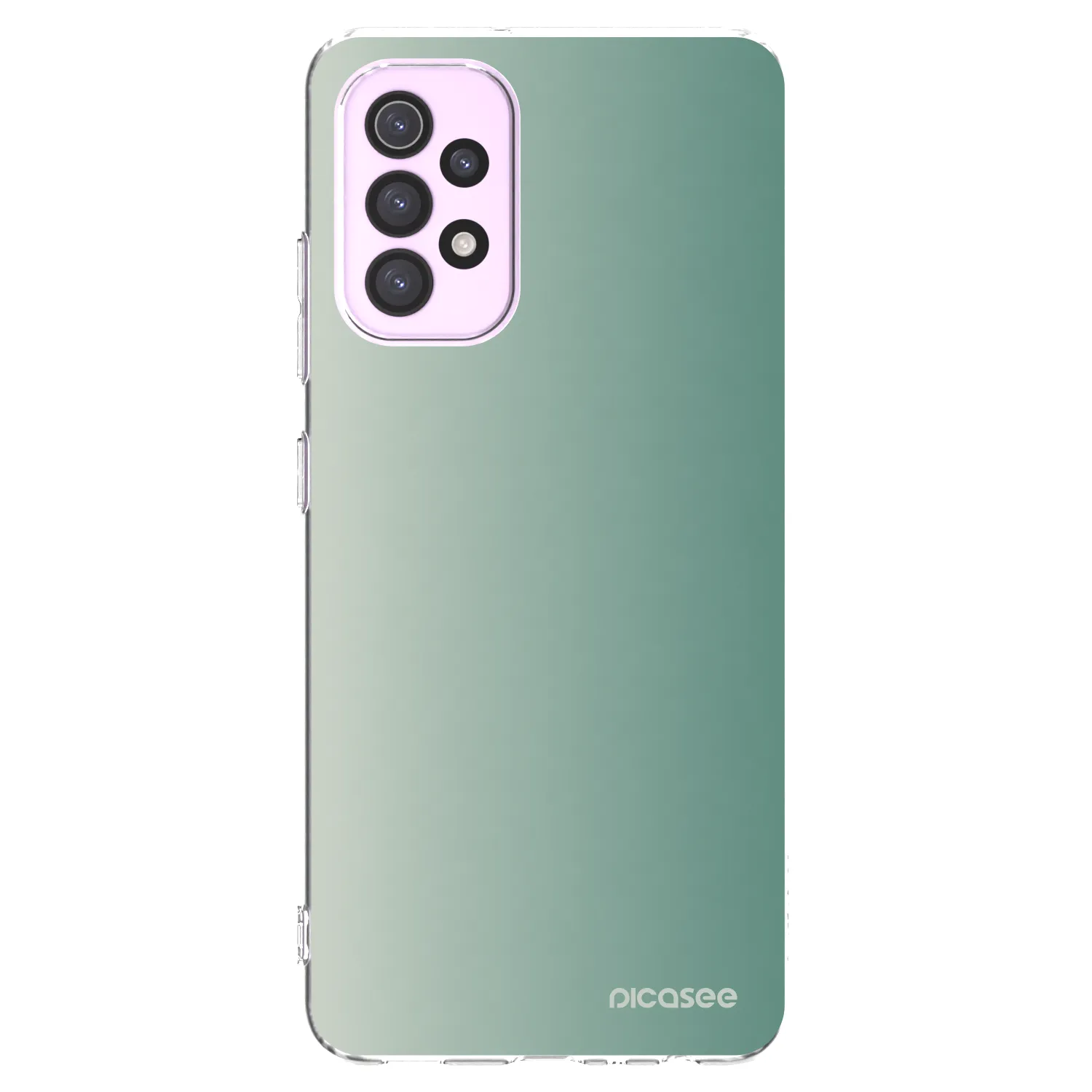 Picasee silikonski prozorni ovitek za Samsung Galaxy A32 5G A326B - Misty Sage