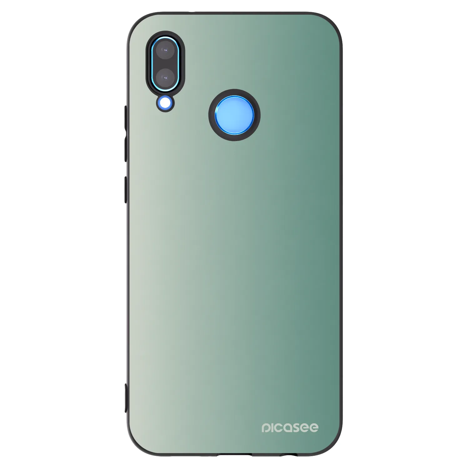 Picasee silikonski črni ovitek za Huawei P20 Lite - Misty Sage