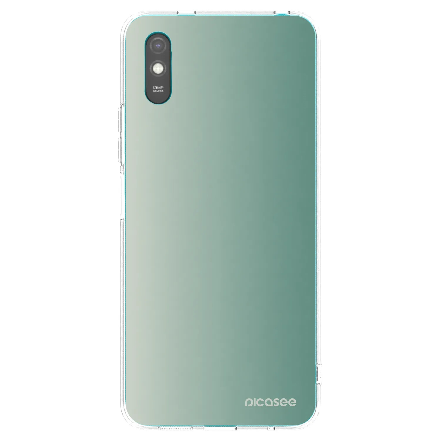 Picasee silikonski prozorni ovitek za Xiaomi Redmi 9AT - Misty Sage