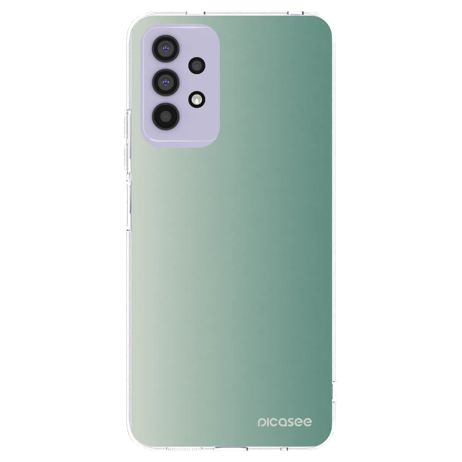 Picasee silikonski prozorni ovitek za Samsung Galaxy A32 4G SM-A325F - Misty Sage