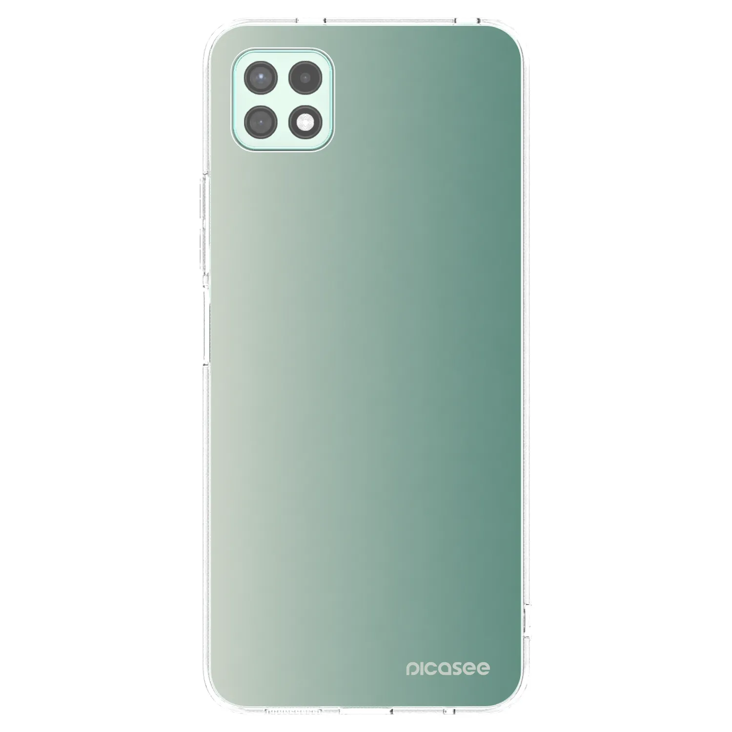 Picasee silikonski prozorni ovitek za Samsung Galaxy A22 A226B 5G - Misty Sage