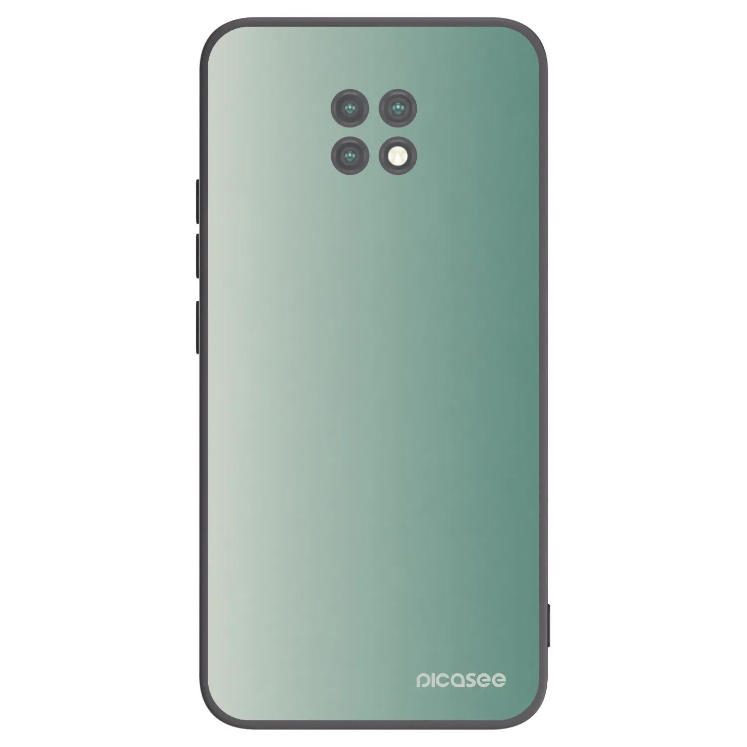 Picasee silikonski črni ovitek za Xiaomi Redmi Note 9T - Misty Sage
