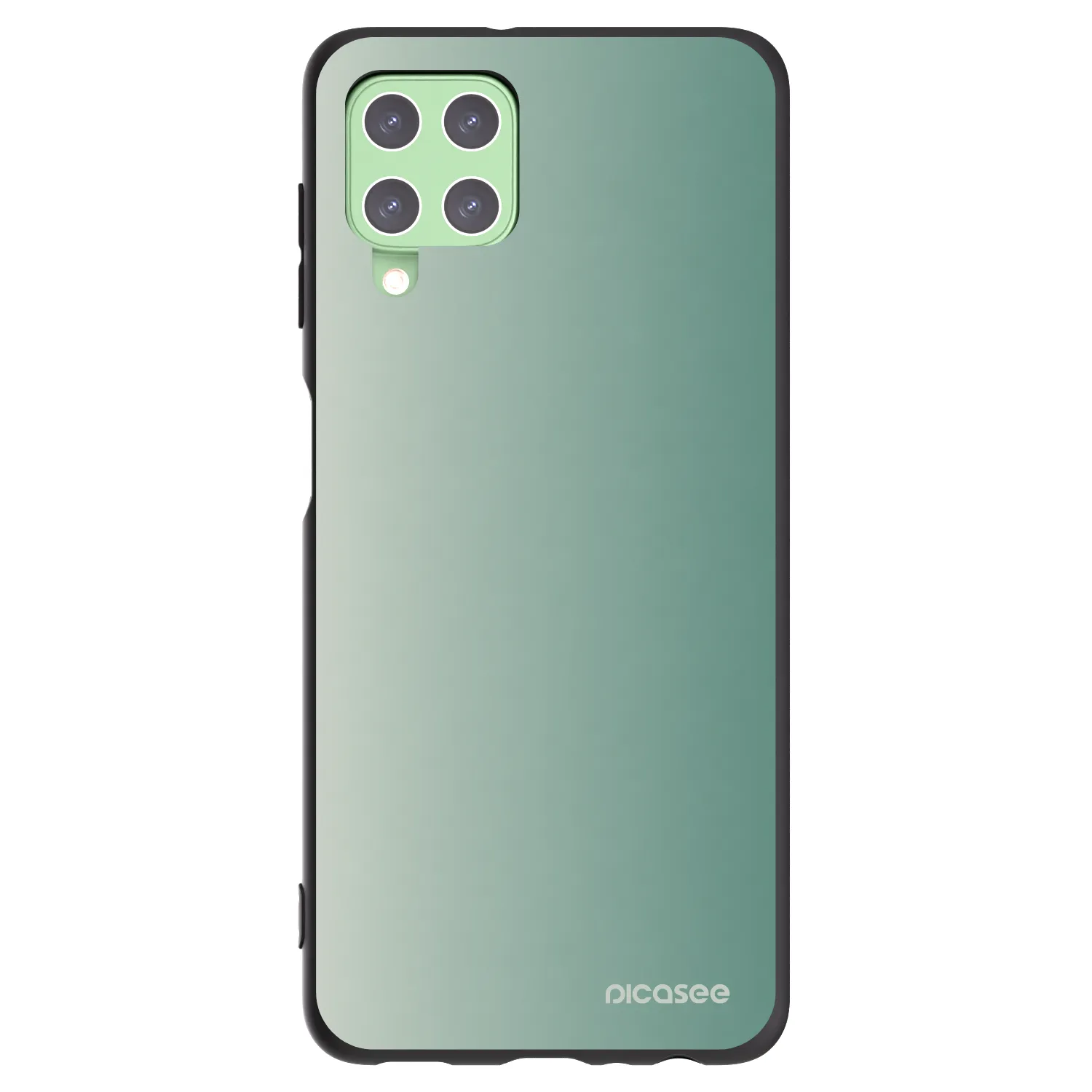 Picasee silikonski črni ovitek za Samsung Galaxy A22 A225F 4G - Misty Sage