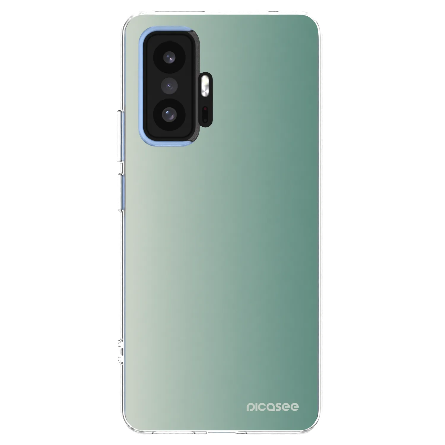 Picasee silikonski prozorni ovitek za Xiaomi 11T Pro - Misty Sage