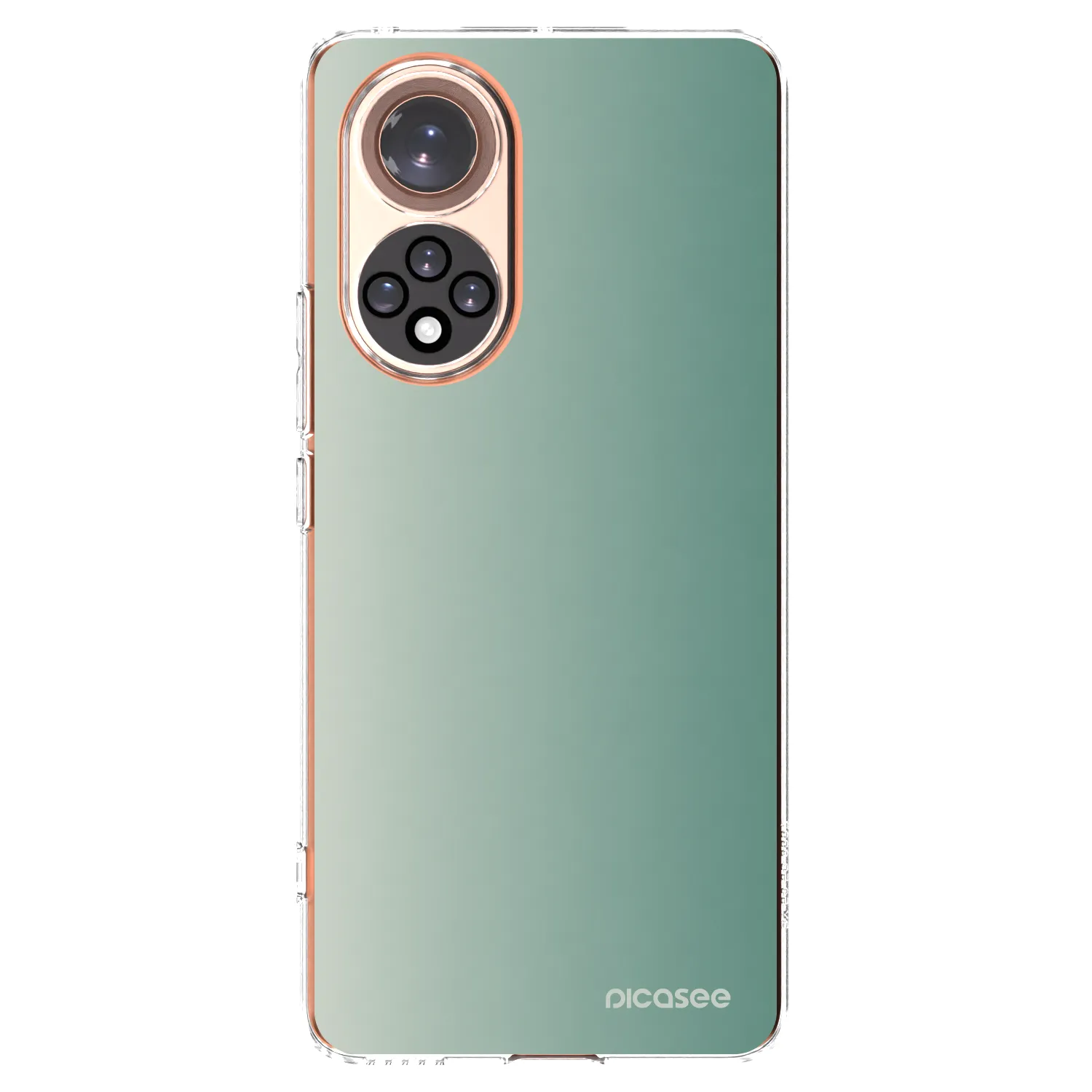 Picasee silikonski prozorni ovitek za Honor 50 5G - Misty Sage