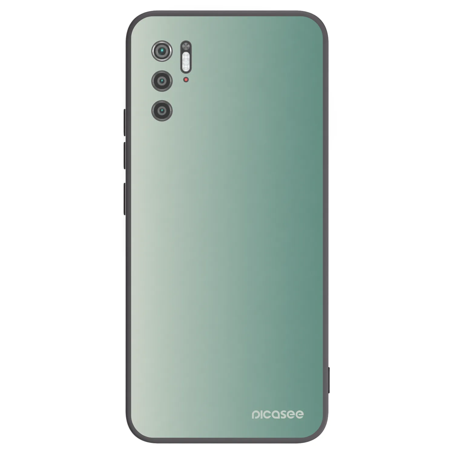 Picasee silikonski črni ovitek za Xiaomi Poco M3 Pro 5G - Misty Sage