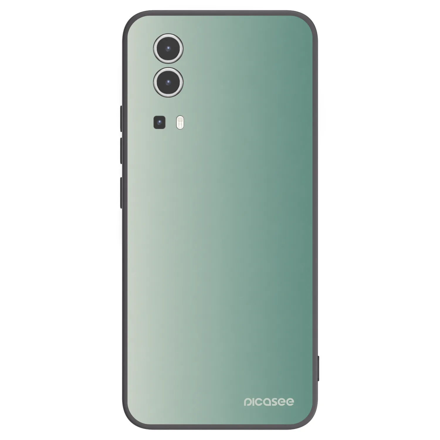 Picasee silikonski črni ovitek za Vivo Y72 5G - Misty Sage