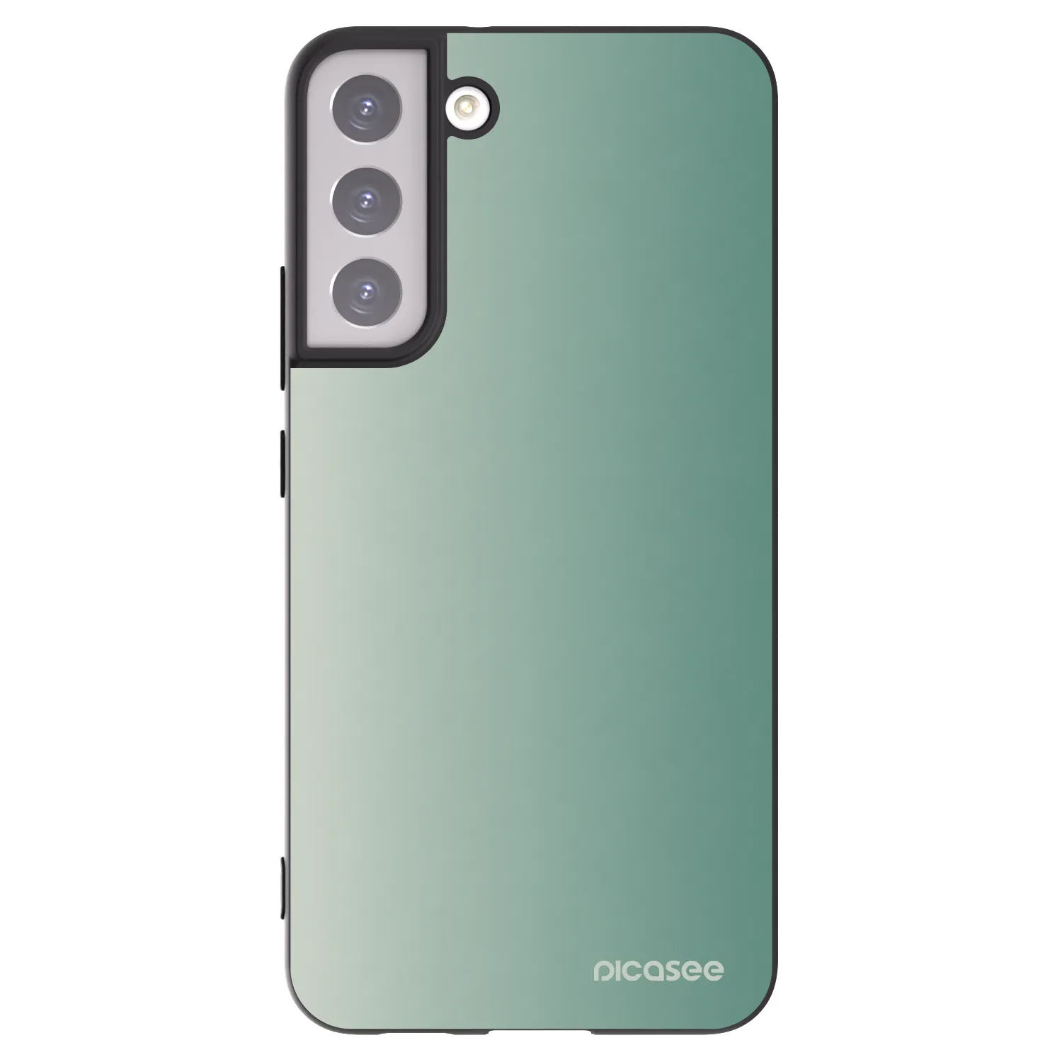 Picasee silikonski črni ovitek za Samsung Galaxy S22+ 5G - Misty Sage