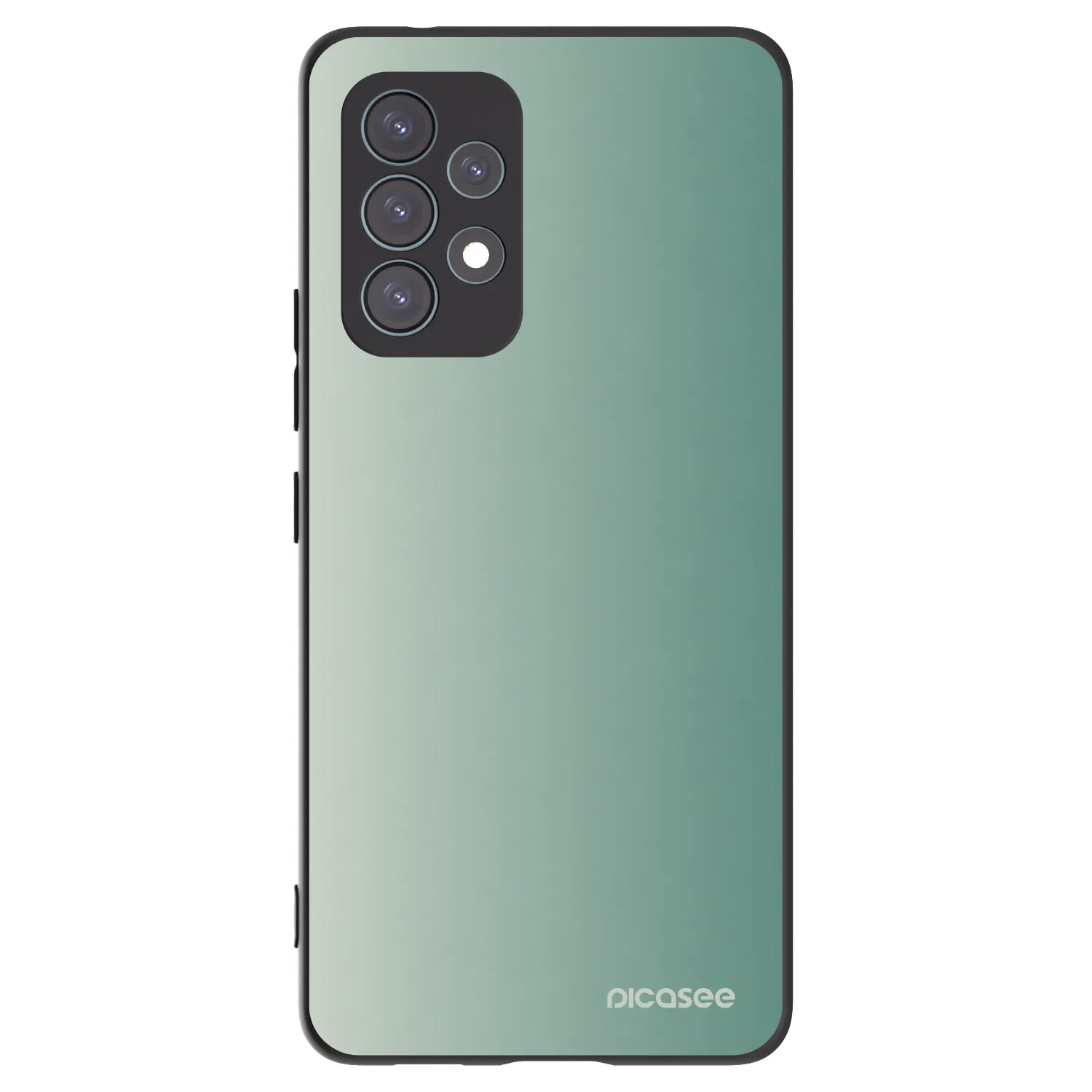 Picasee silikonski črni ovitek za Samsung Galaxy A53 5G A536 - Misty Sage