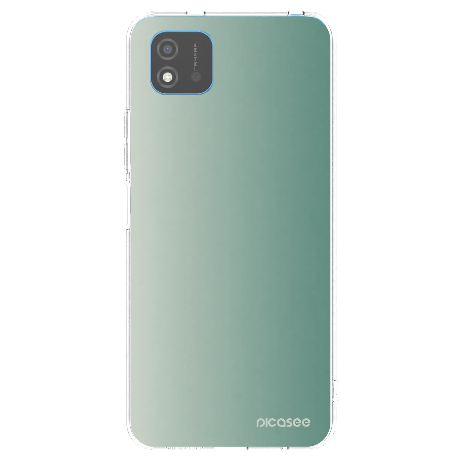 Picasee silikonski prozorni ovitek za Realme C11 (2021) - Misty Sage