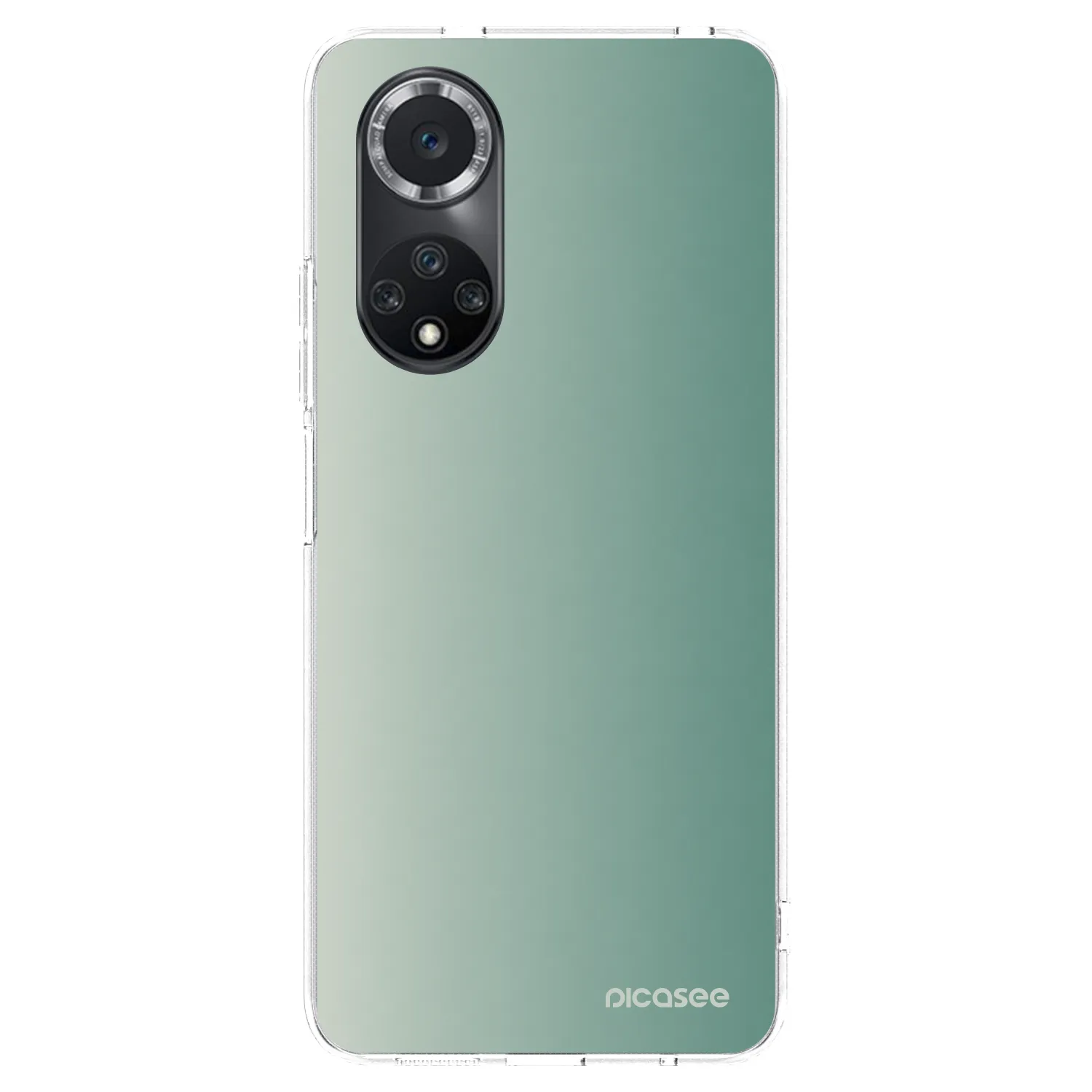 Picasee silikonski prozorni ovitek za Huawei Nova 9 SE - Misty Sage
