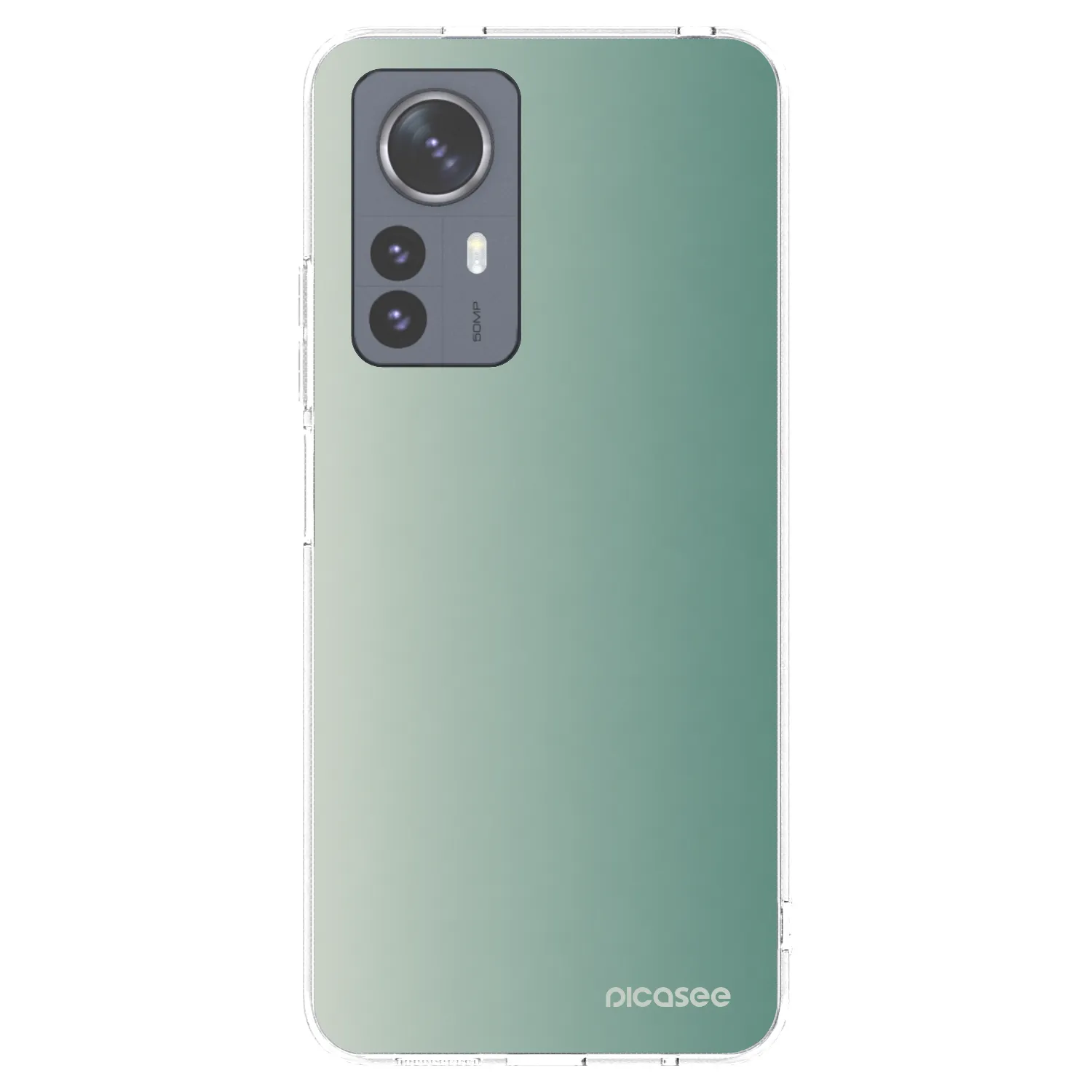 Picasee silikonski prozorni ovitek za Xiaomi 12 Pro - Misty Sage