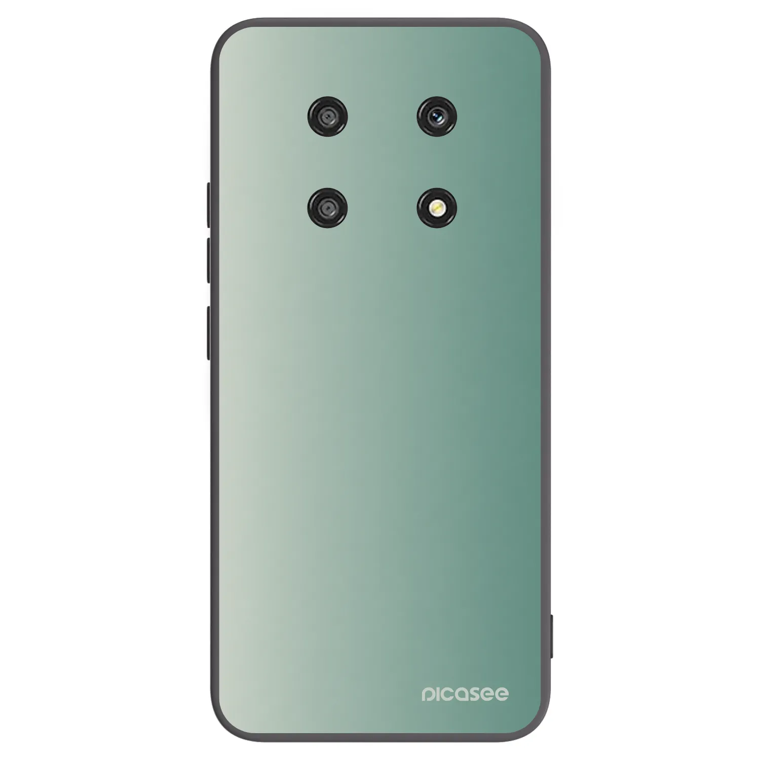Picasee silikonski črni ovitek za Honor Magic4 Lite 5G - Misty Sage