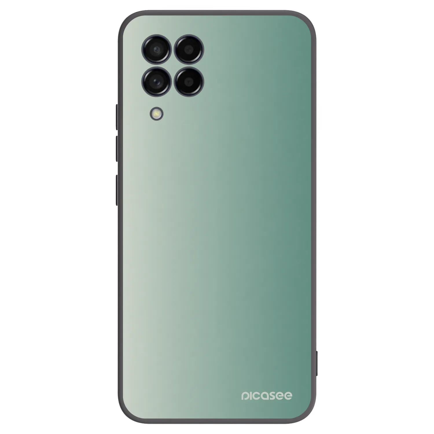 Picasee silikonski črni ovitek za Samsung Galaxy M53 5G - Misty Sage
