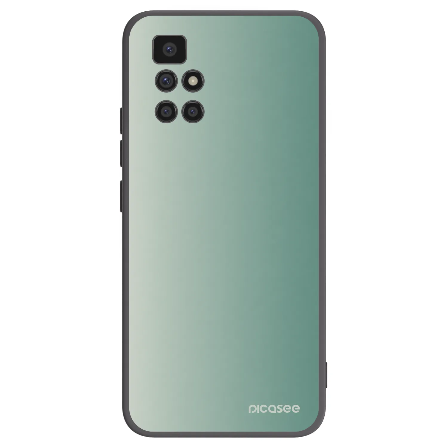 Picasee silikonski črni ovitek za Xiaomi Redmi 10 (2022) - Misty Sage