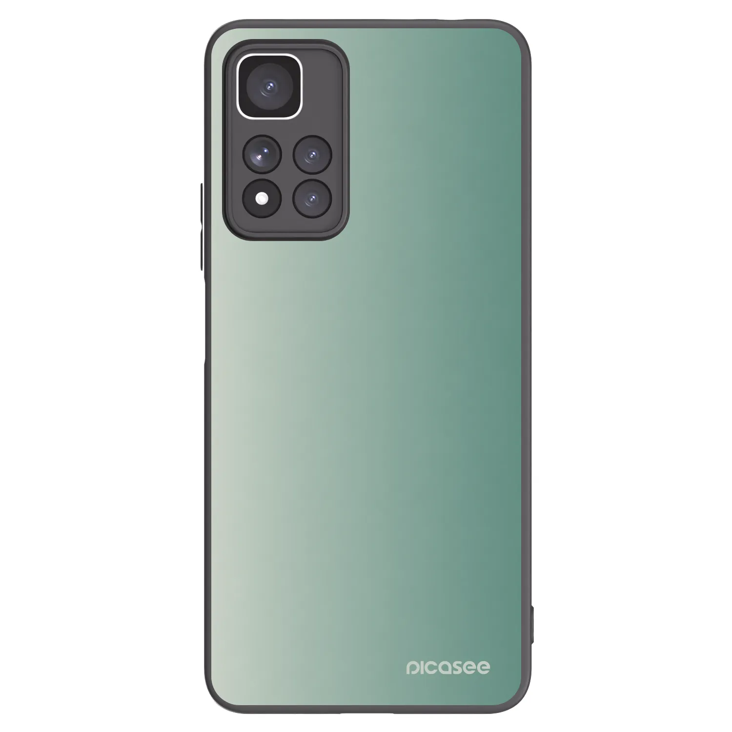 Picasee silikonski črni ovitek za Xiaomi Redmi Note 11 Pro+ 5G - Misty Sage