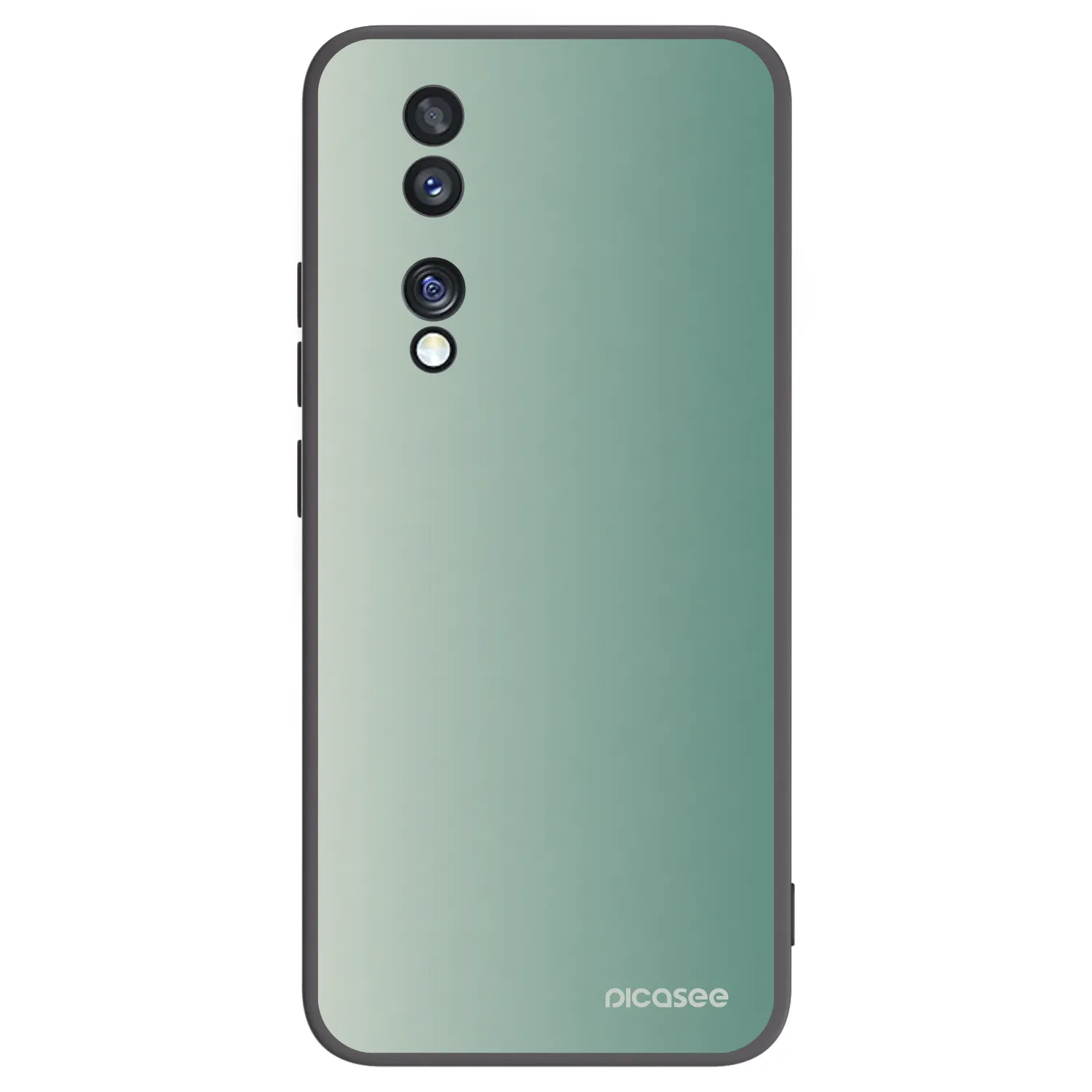 Picasee silikonski črni ovitek za Honor 70 - Misty Sage