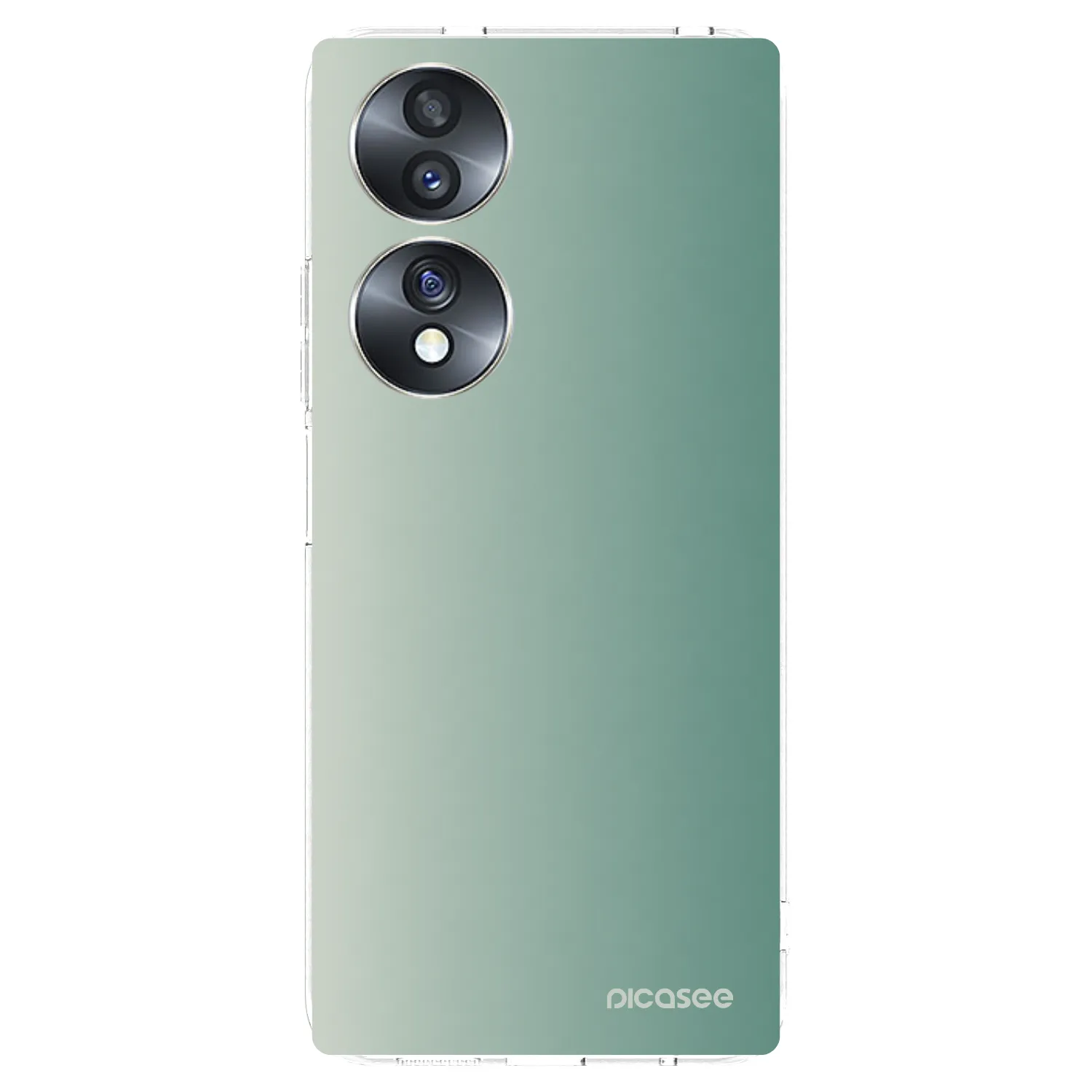 Picasee silikonski prozorni ovitek za Honor 70 - Misty Sage