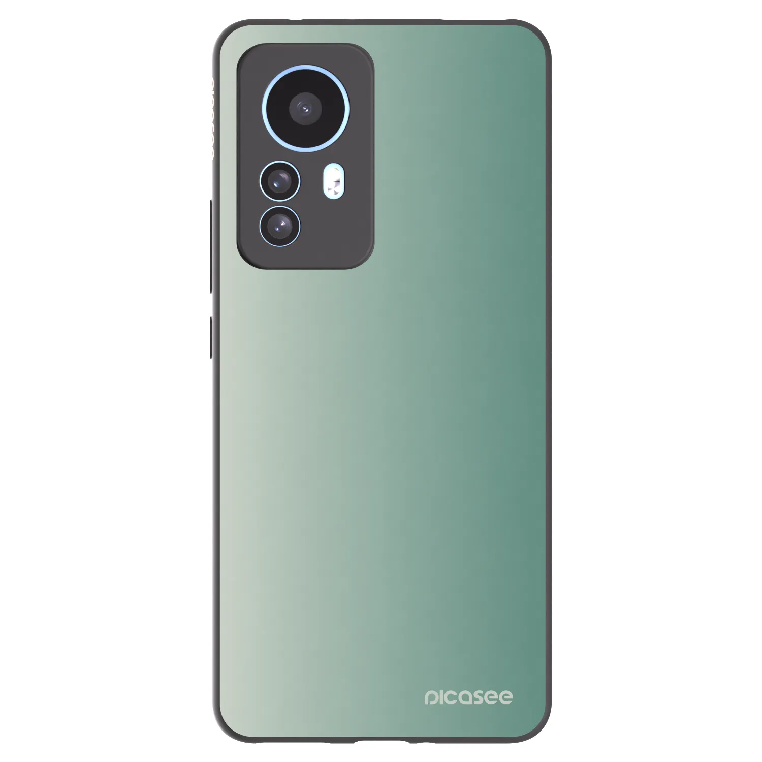 Picasee silikonski črni ovitek za Xiaomi 12T - Misty Sage