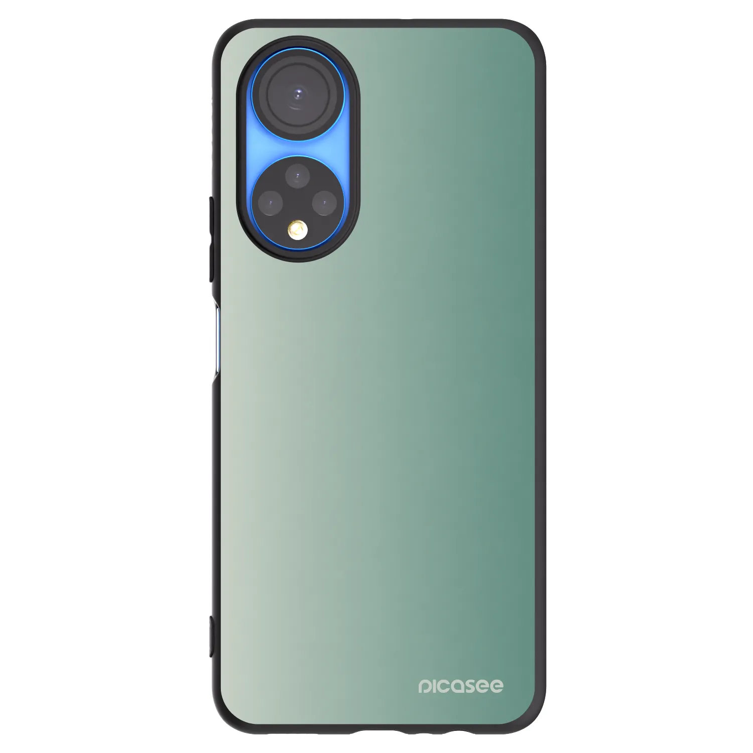 Picasee silikonski črni ovitek za Honor X7 - Misty Sage