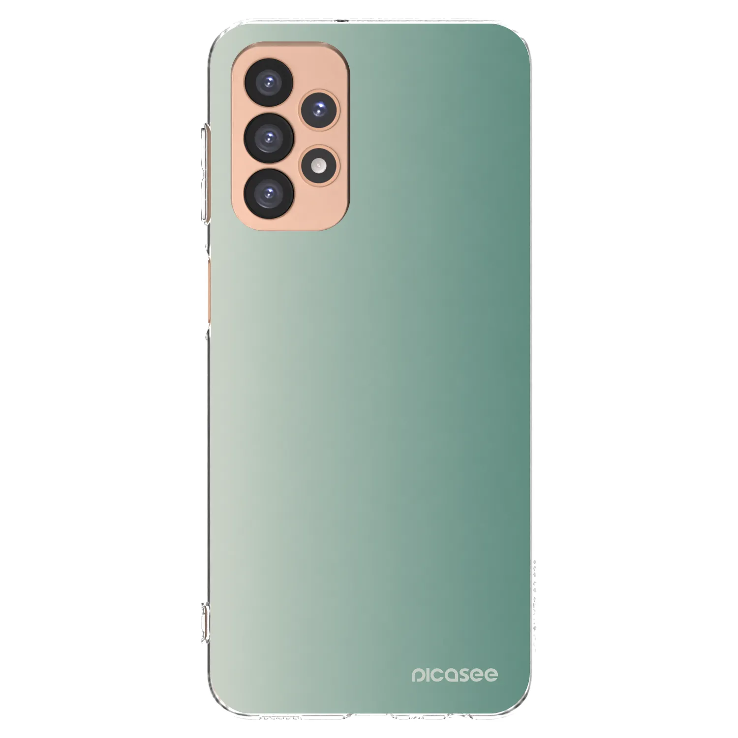 Picasee silikonski prozorni ovitek za Samsung Galaxy A23 A236B 5G - Misty Sage