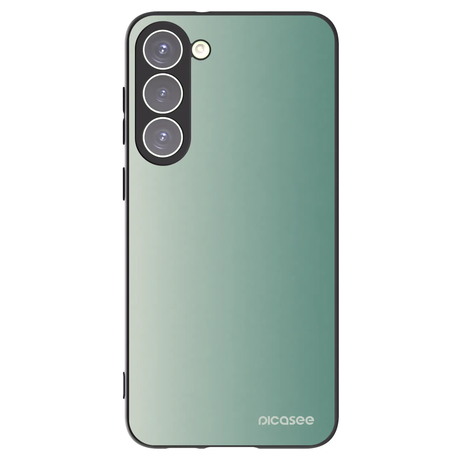 Picasee silikonski črni ovitek za Samsung Galaxy S23+ 5G - Misty Sage