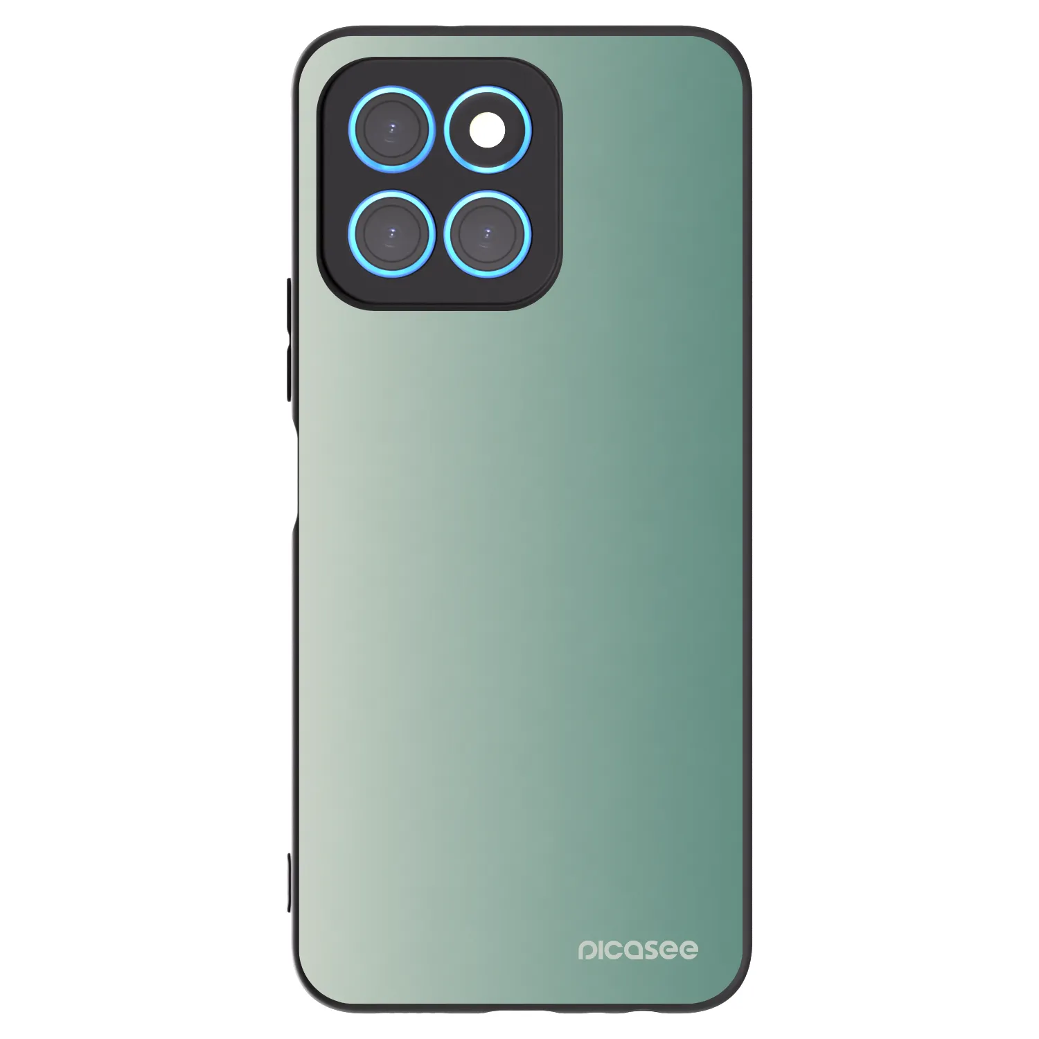 Picasee silikonski črni ovitek za Honor X6 - Misty Sage