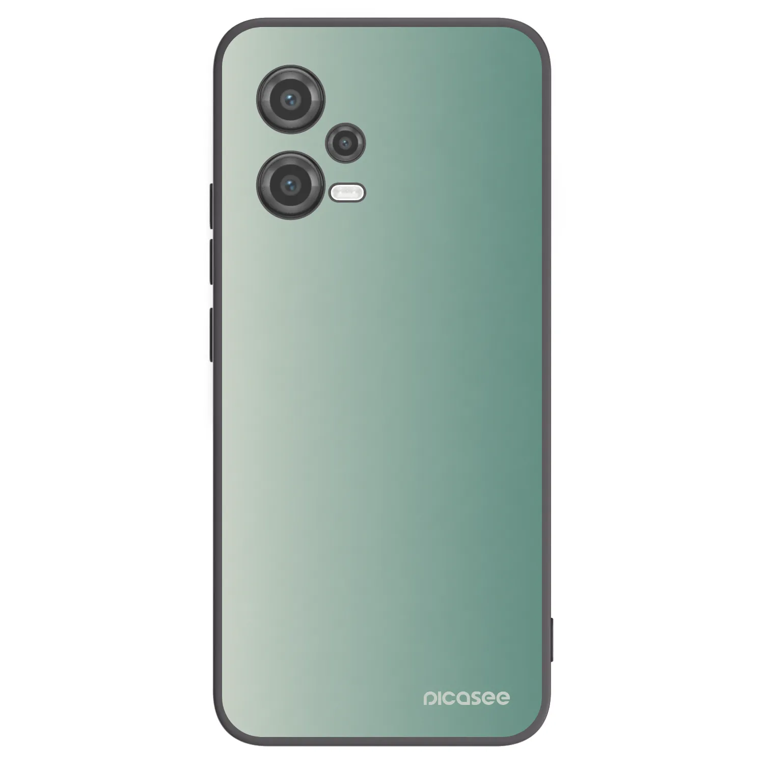 Picasee silikonski črni ovitek za Xiaomi Poco X5 - Misty Sage