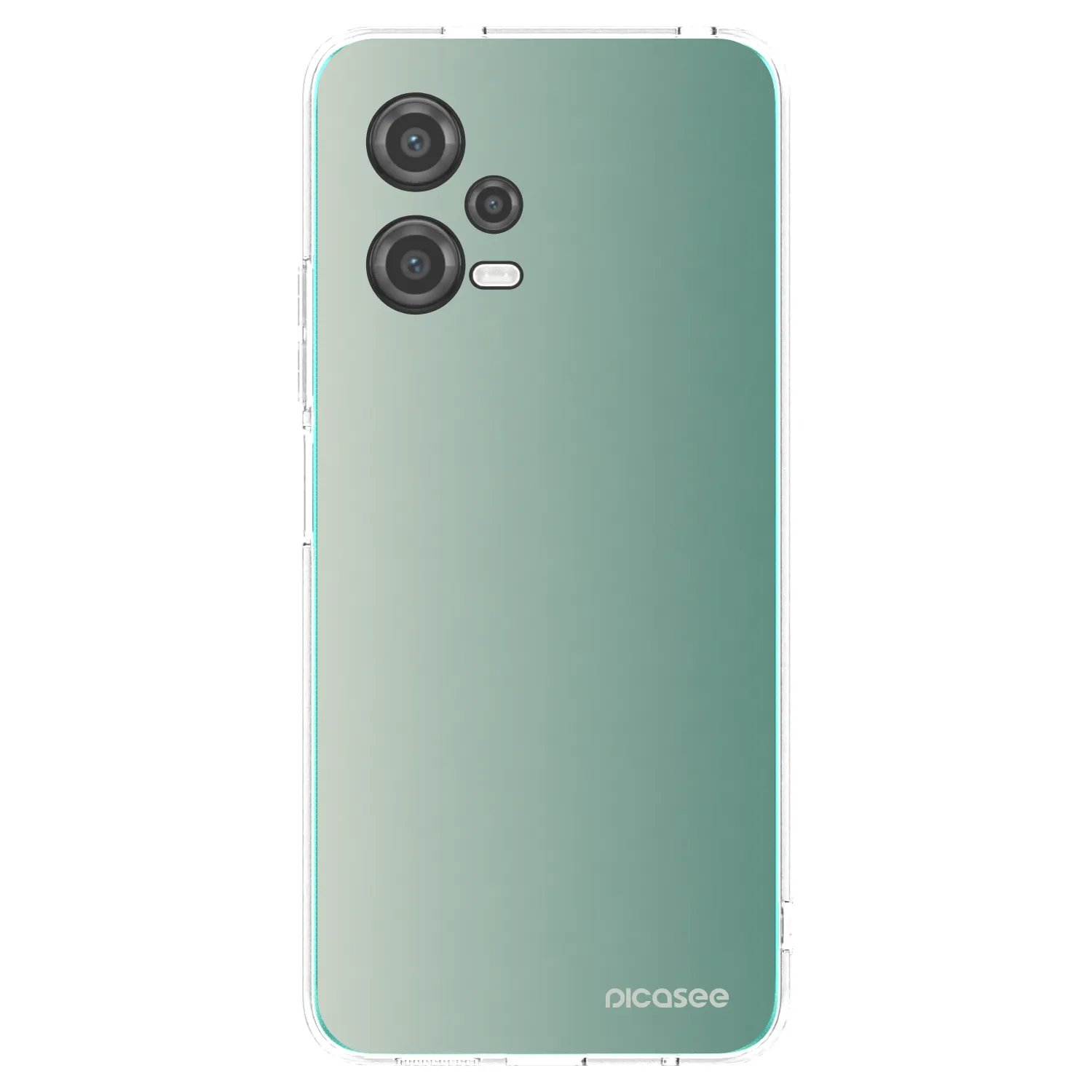 Picasee silikonski prozorni ovitek za Xiaomi Poco X5 - Misty Sage