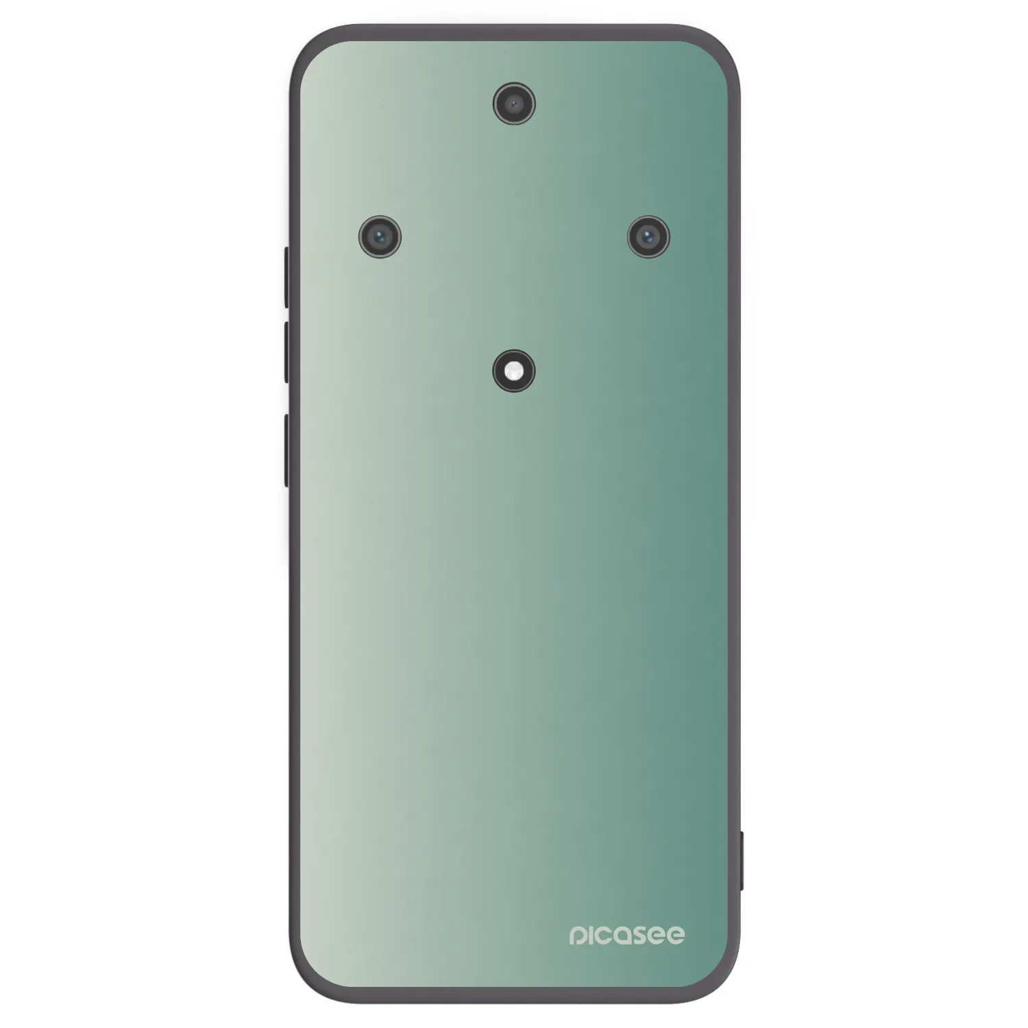 Picasee silikonski črni ovitek za Honor Magic5 Lite 5G - Misty Sage