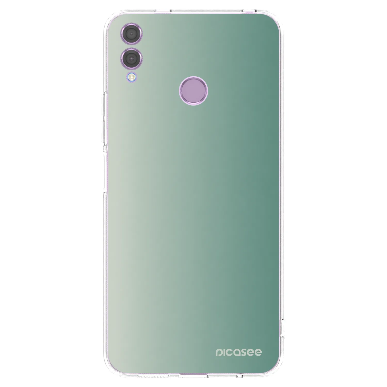 Picasee silikonski prozorni ovitek za Honor 8X - Misty Sage