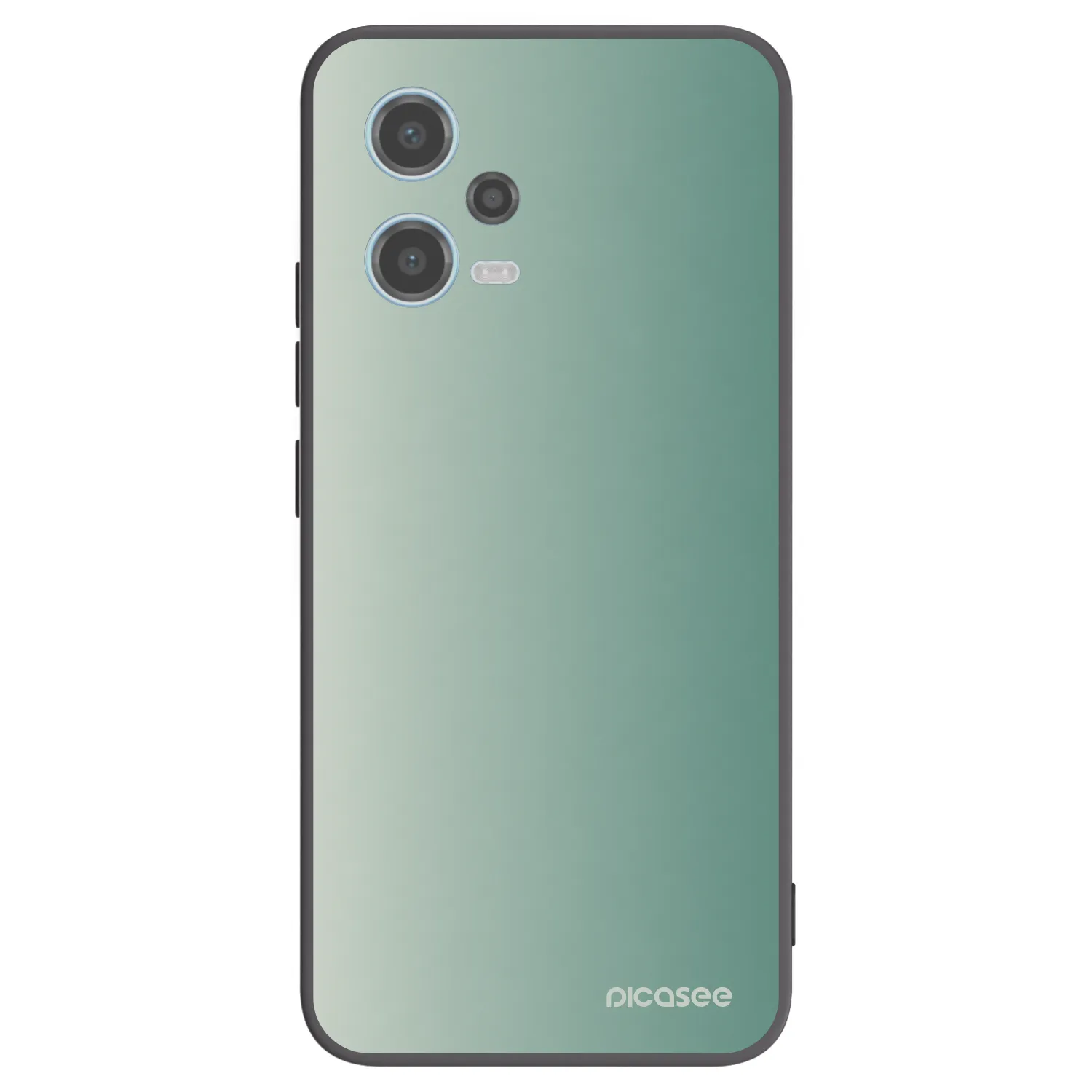 Picasee silikonski črni ovitek za Xiaomi Redmi Note 12 5G - Misty Sage