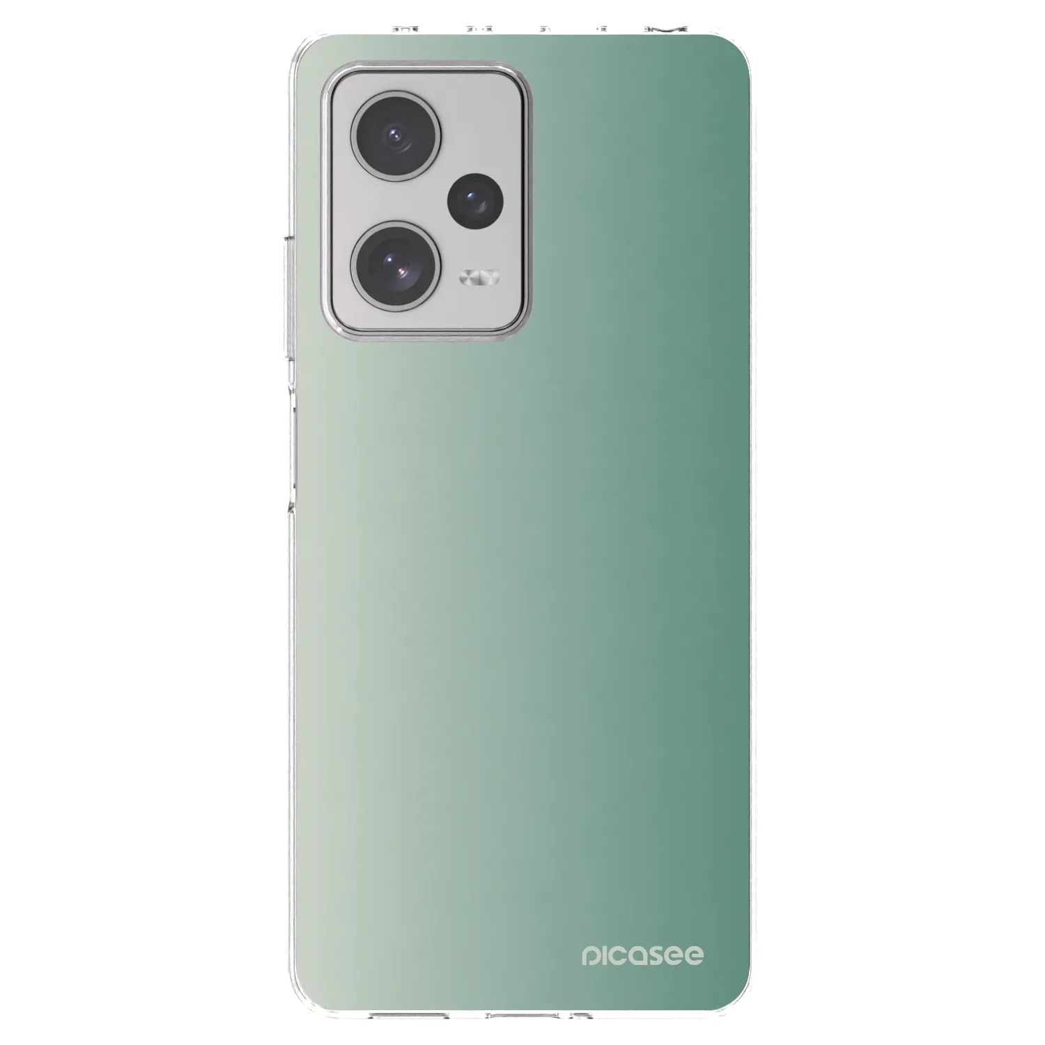 Picasee silikonski prozorni ovitek za Xiaomi Redmi Note 12 Pro+ 5G - Misty Sage