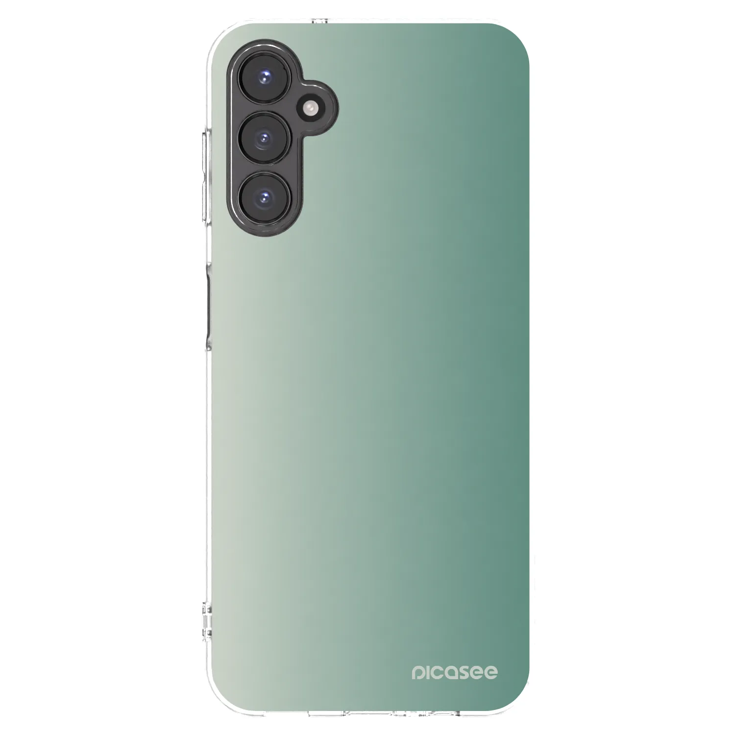 Picasee silikonski prozorni ovitek za Samsung Galaxy A14 5G A146P - Misty Sage