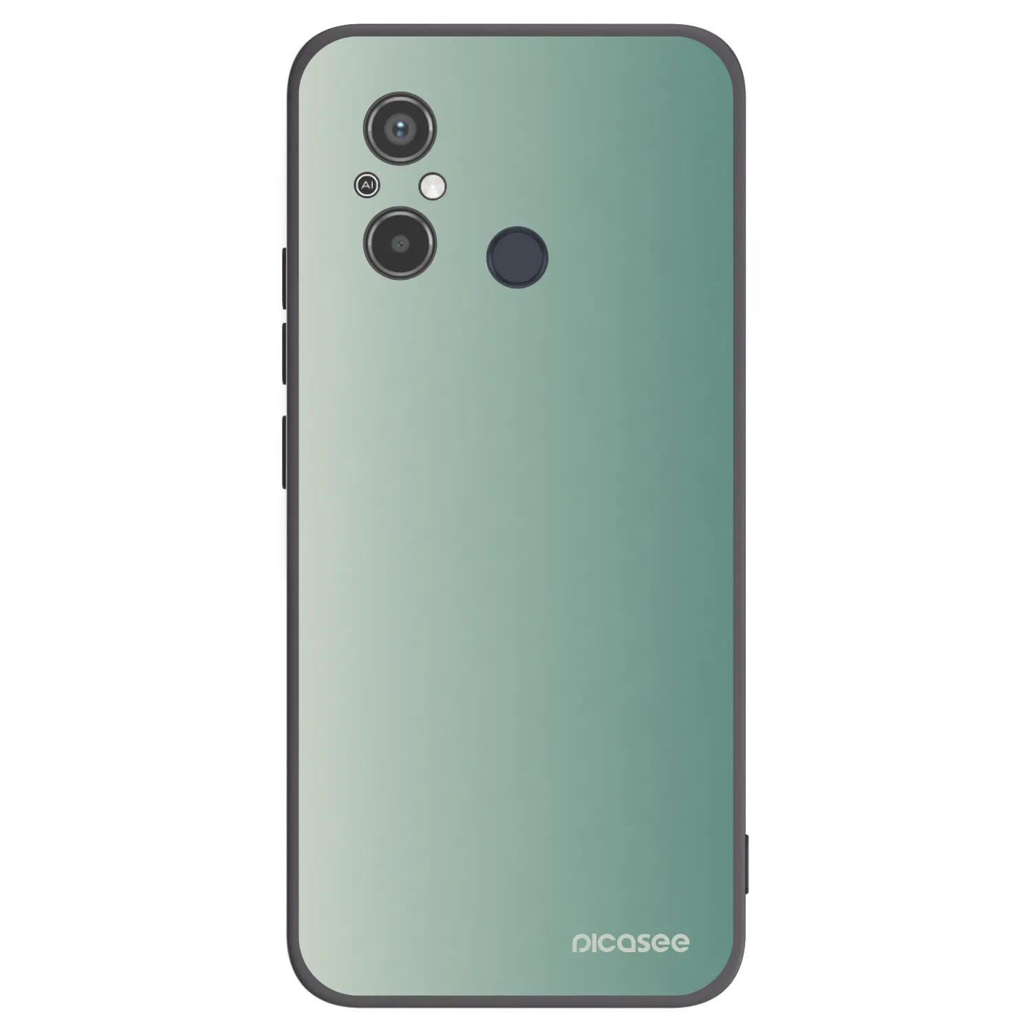 Picasee silikonski črni ovitek za Xiaomi Redmi 12C - Misty Sage
