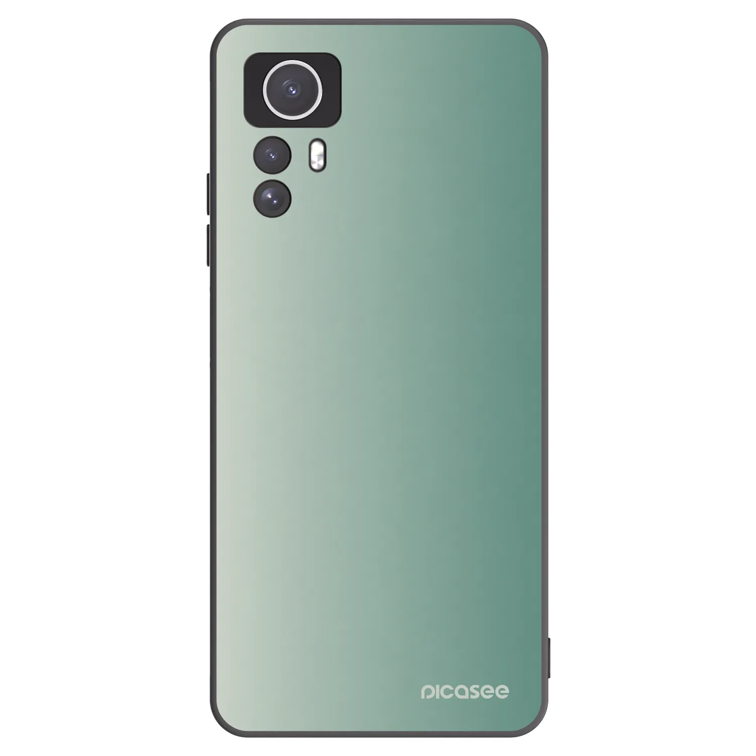 Picasee silikonski črni ovitek za Xiaomi Redmi Note 12S - Misty Sage