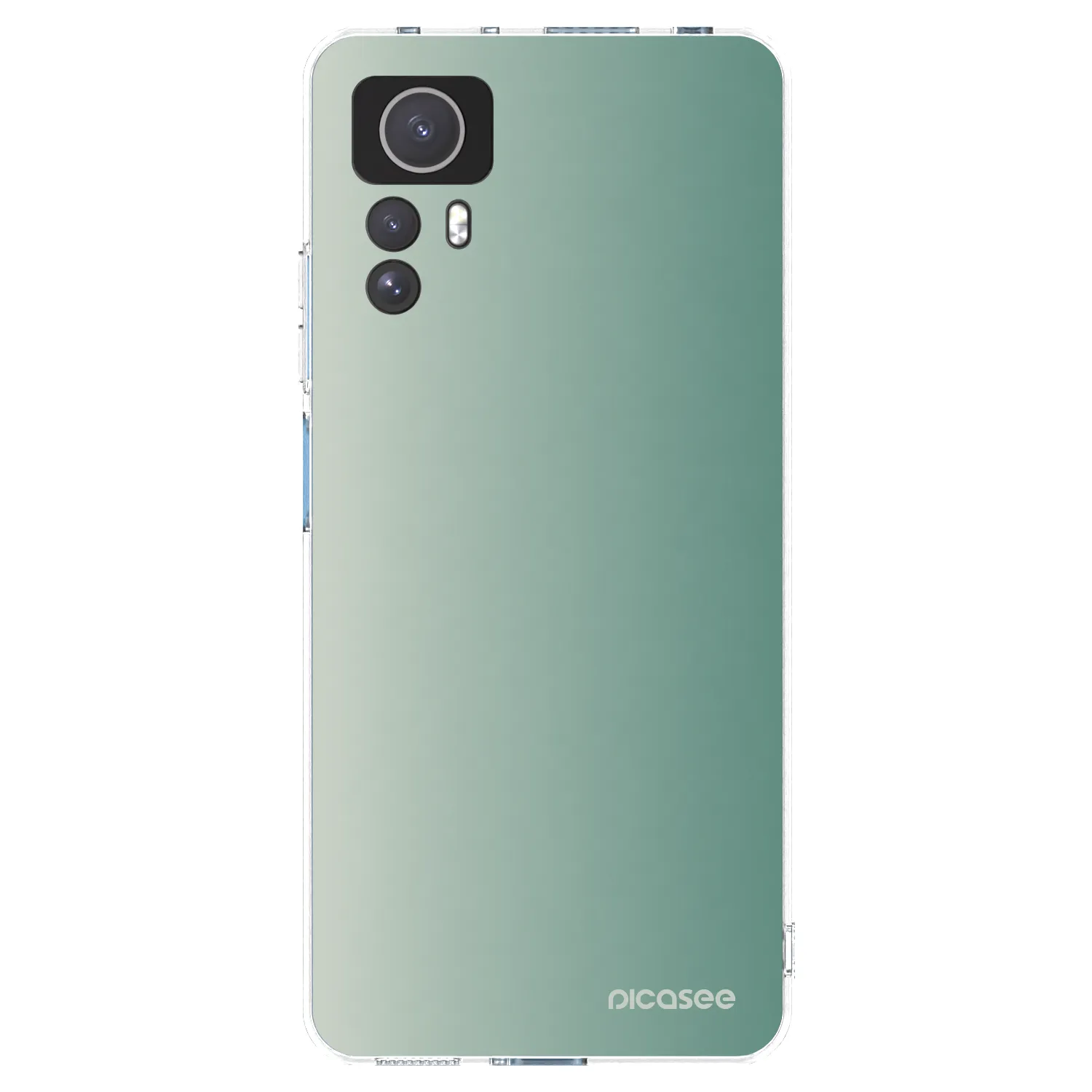 Picasee silikonski prozorni ovitek za Xiaomi Redmi Note 12S - Misty Sage