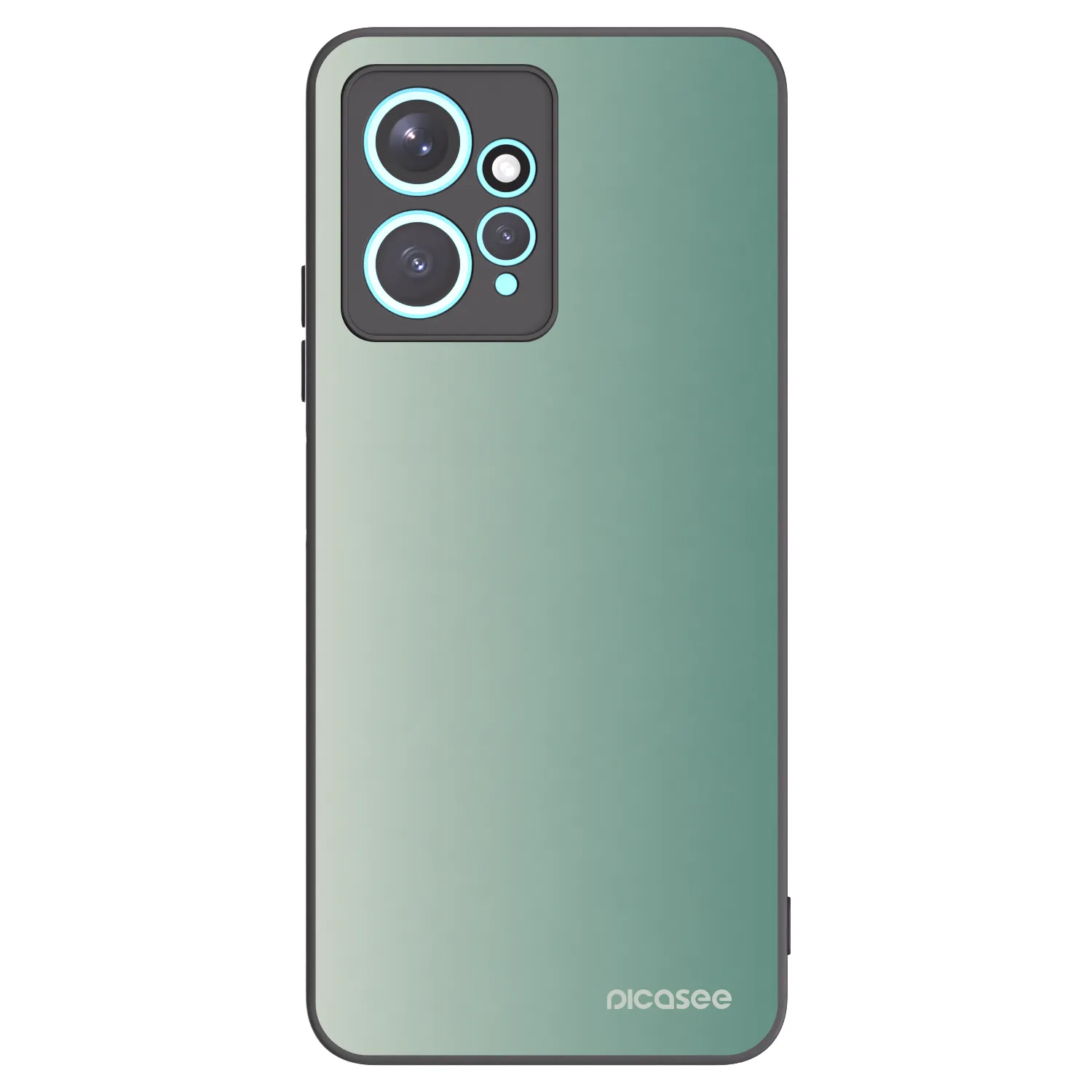 Picasee silikonski črni ovitek za Xiaomi Redmi Note 12 4G - Misty Sage