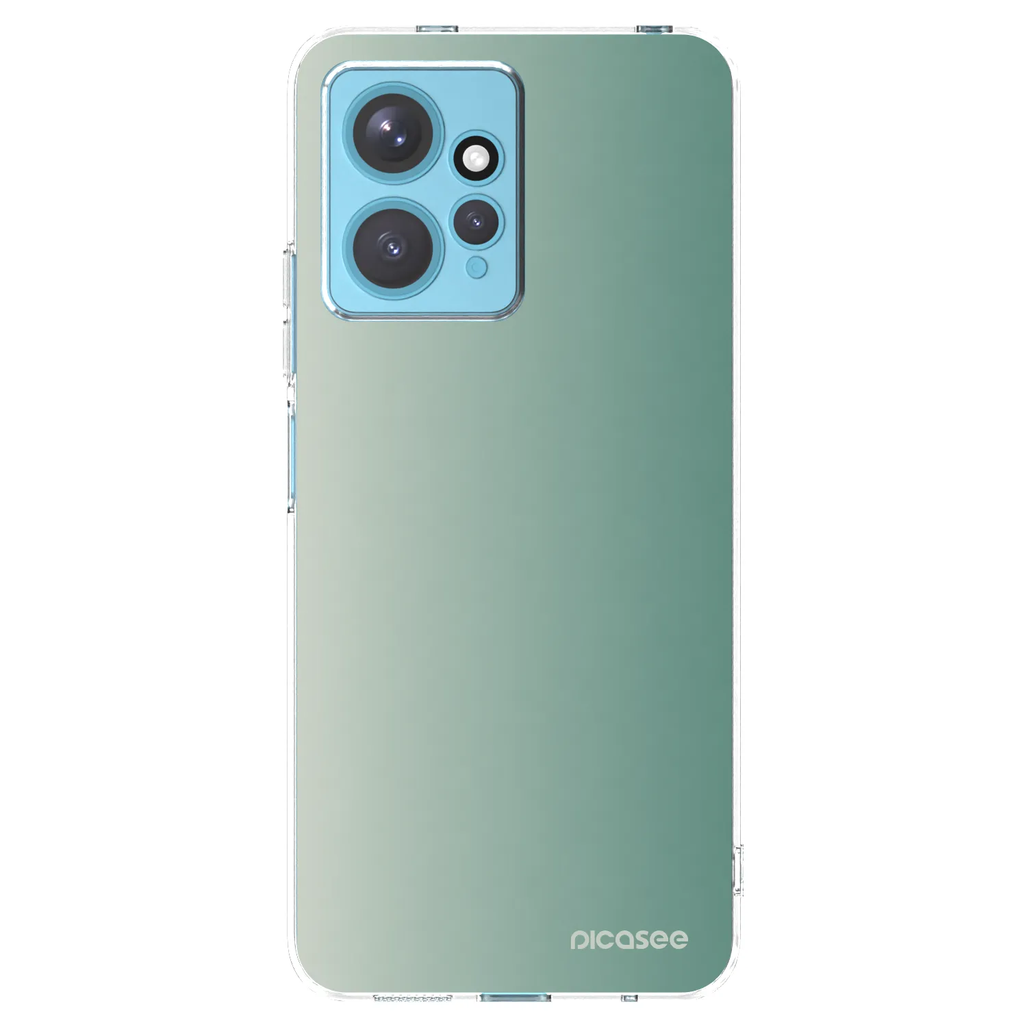 Picasee silikonski prozorni ovitek za Xiaomi Redmi Note 12 4G - Misty Sage