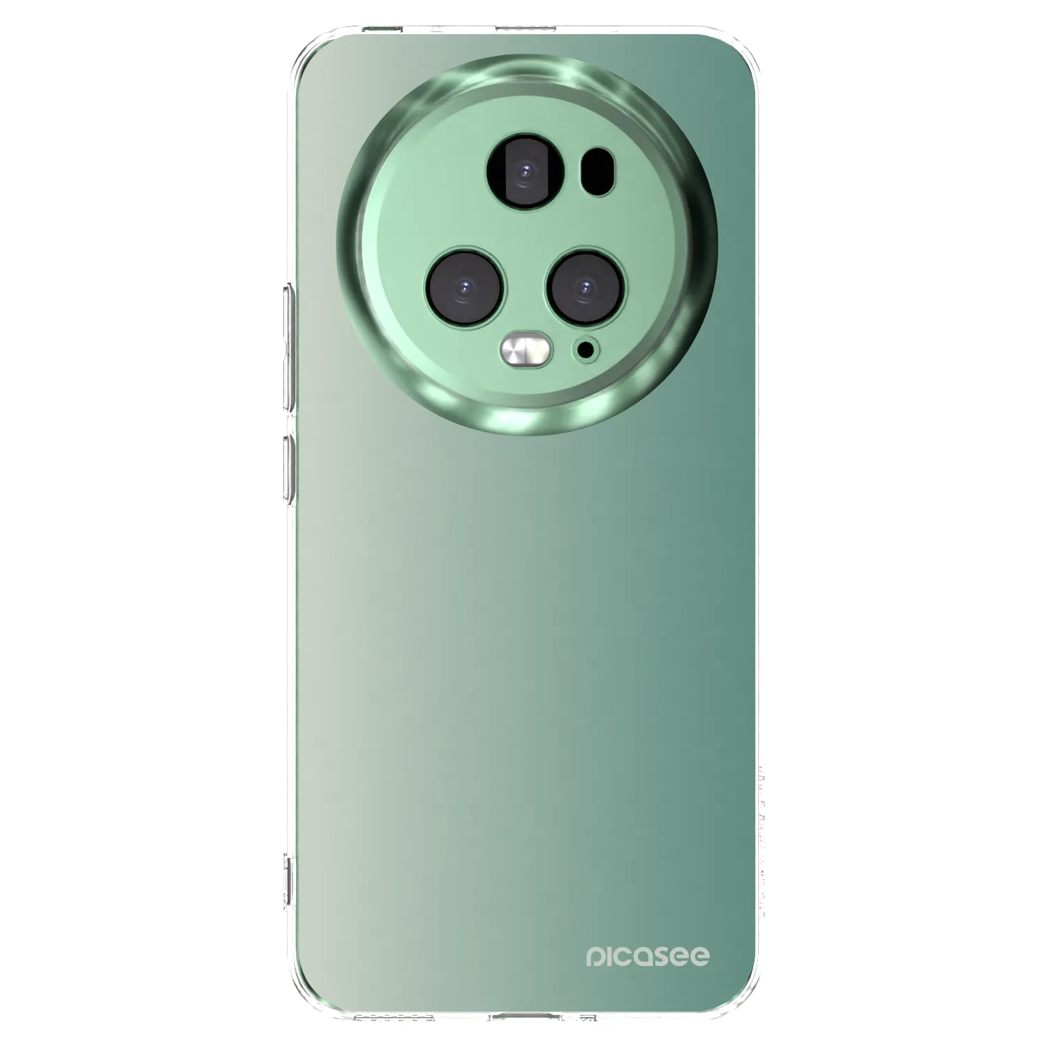 Picasee silikonski prozorni ovitek za Honor Magic5 Pro - Misty Sage