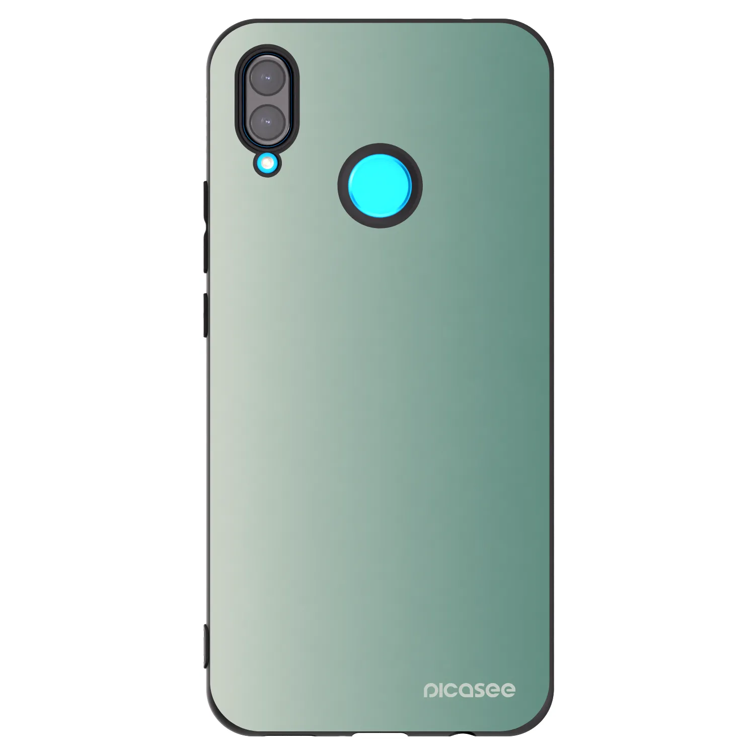 Picasee silikonski črni ovitek za Huawei Nova 3 - Misty Sage