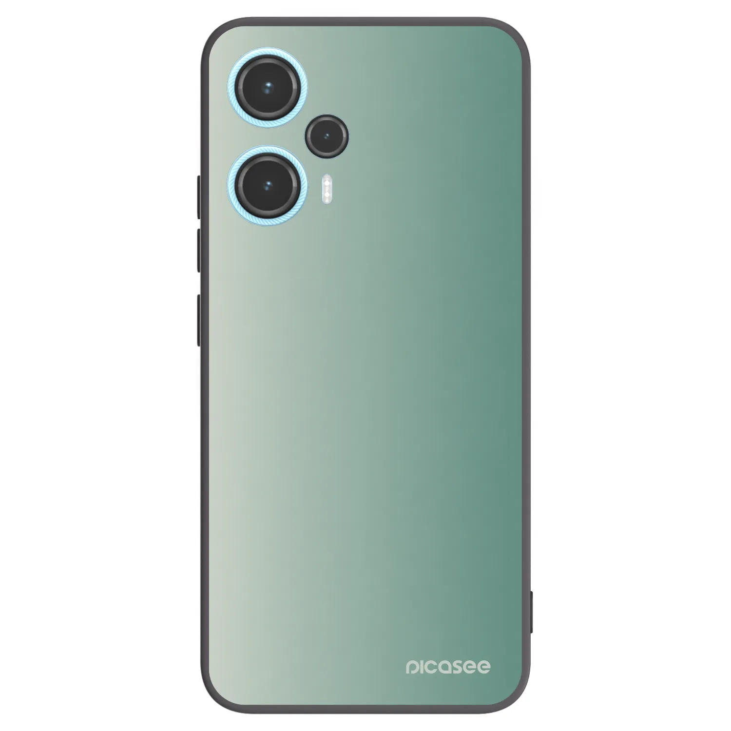 Picasee silikonski črni ovitek za Xiaomi Poco F5 - Misty Sage