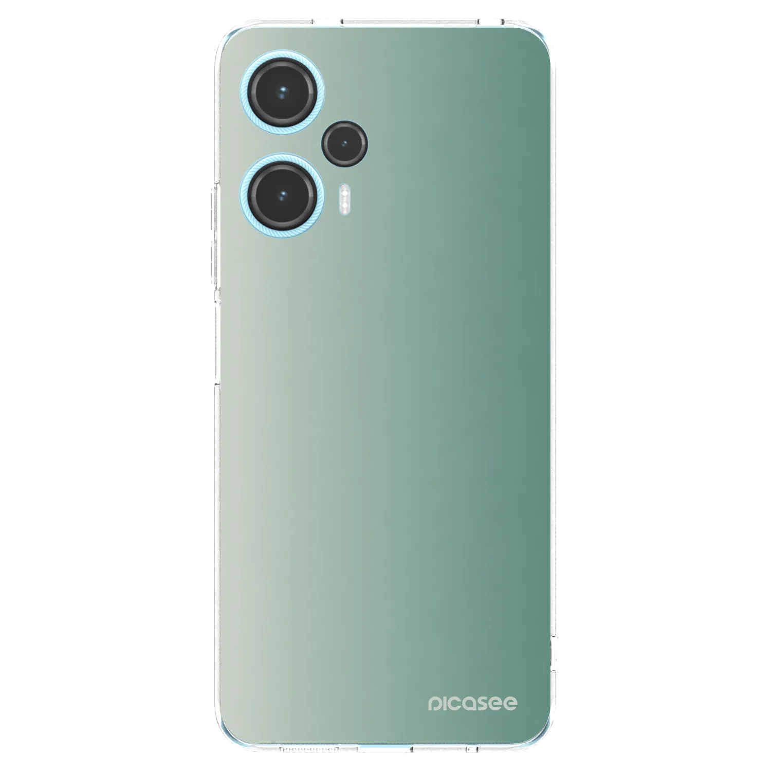 Picasee silikonski prozorni ovitek za Xiaomi Poco F5 - Misty Sage