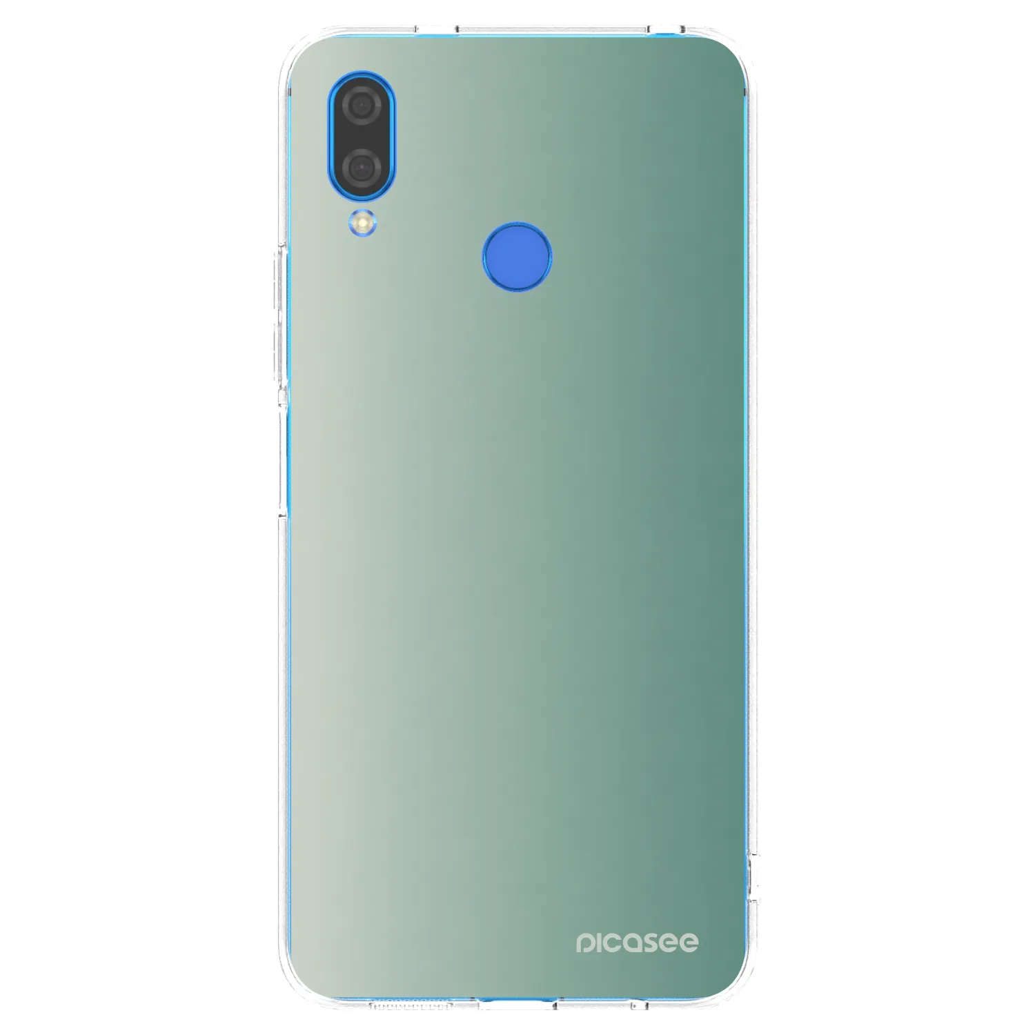 Picasee silikonski prozorni ovitek za Huawei Nova 3 - Misty Sage