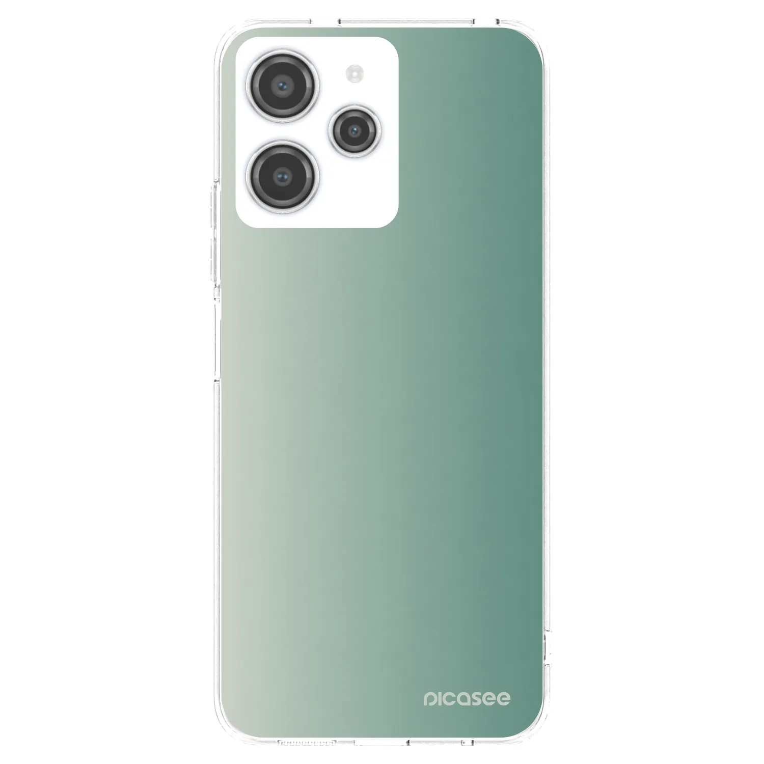 Picasee silikonski prozorni ovitek za Xiaomi Redmi 12 4G - Misty Sage