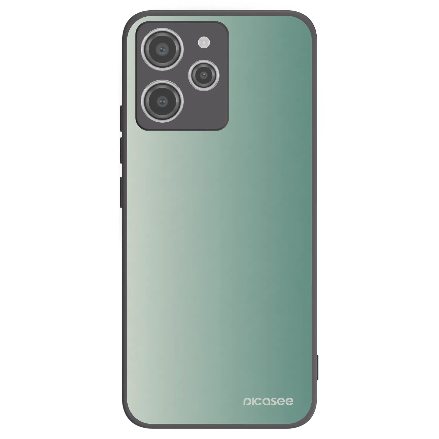 Picasee silikonski črni ovitek za Xiaomi Redmi 12 4G - Misty Sage