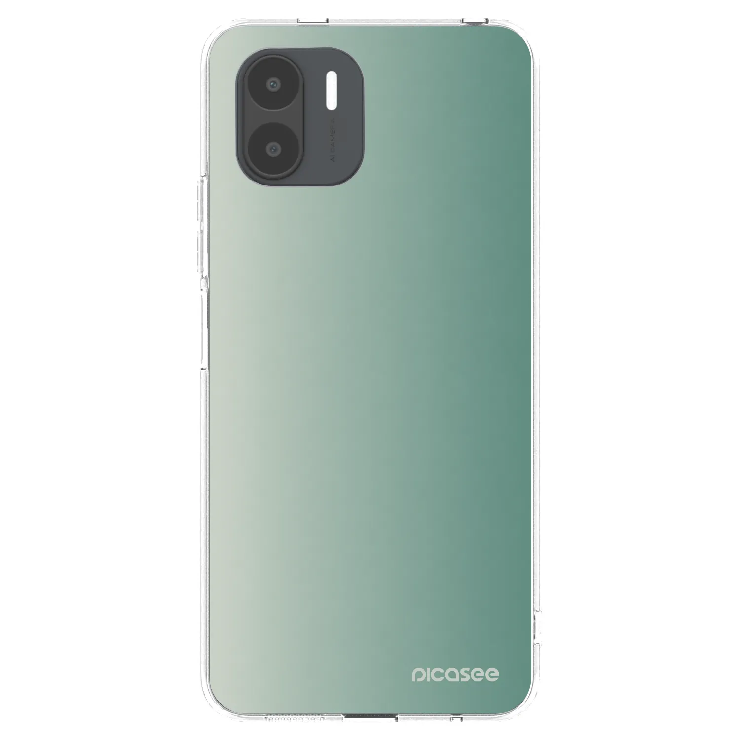 Picasee silikonski prozorni ovitek za Xiaomi Redmi A2 - Misty Sage